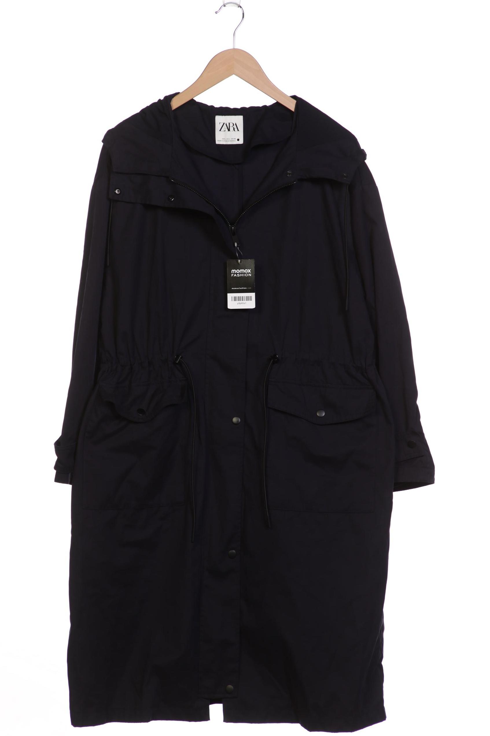 

Zara Damen Mantel, marineblau, Gr. 42
