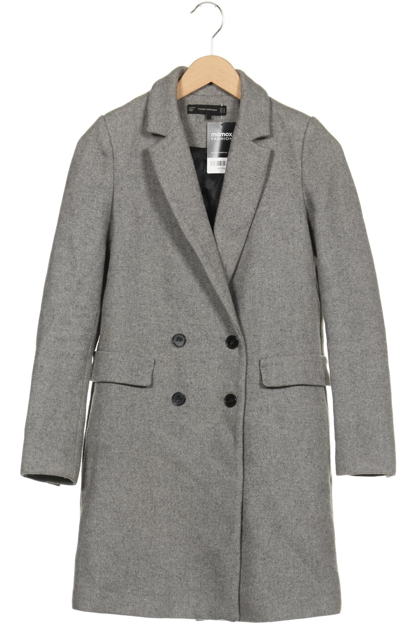 

ZARA Damen Mantel, grau