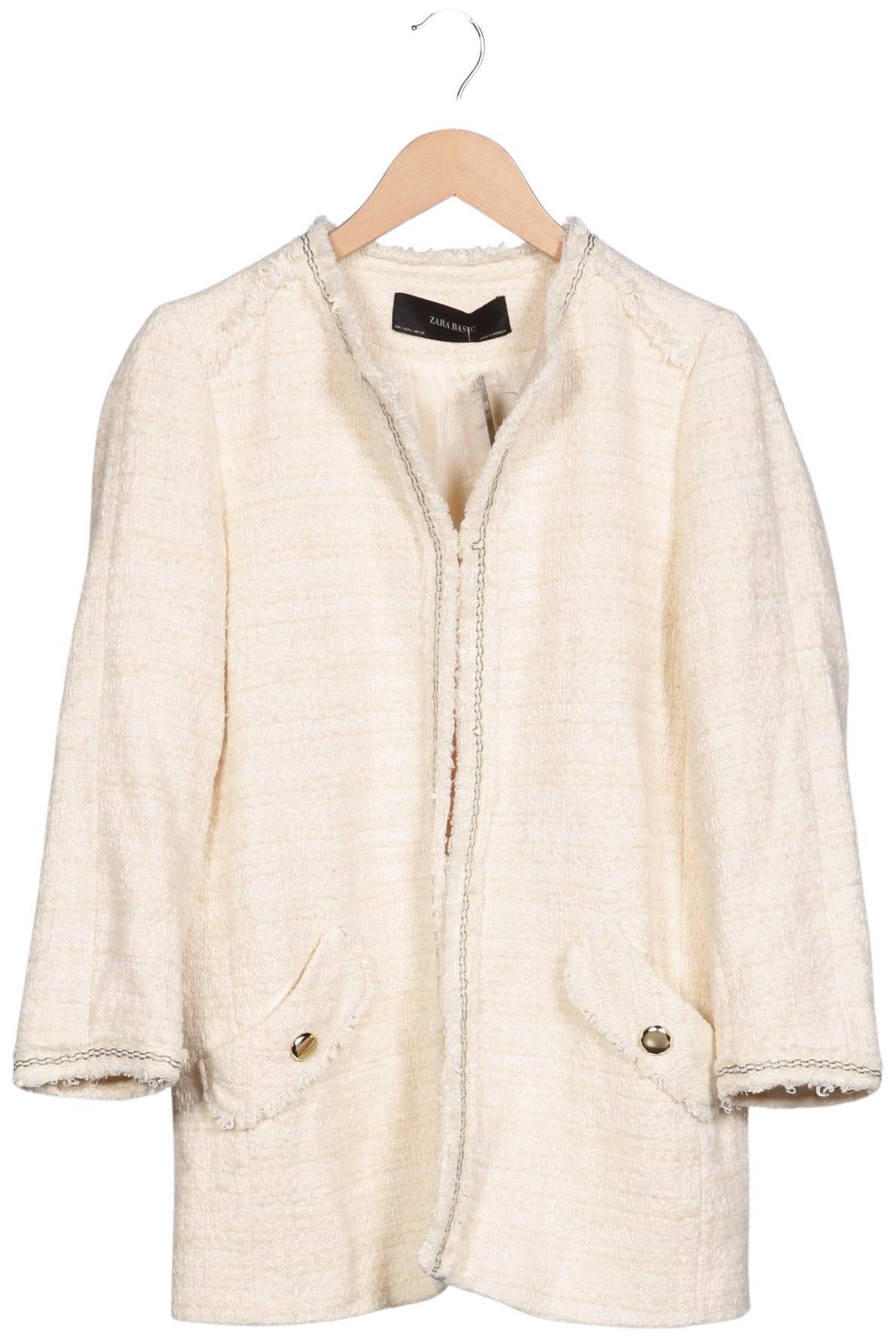 

Zara Damen Mantel, cremeweiß, Gr. 42