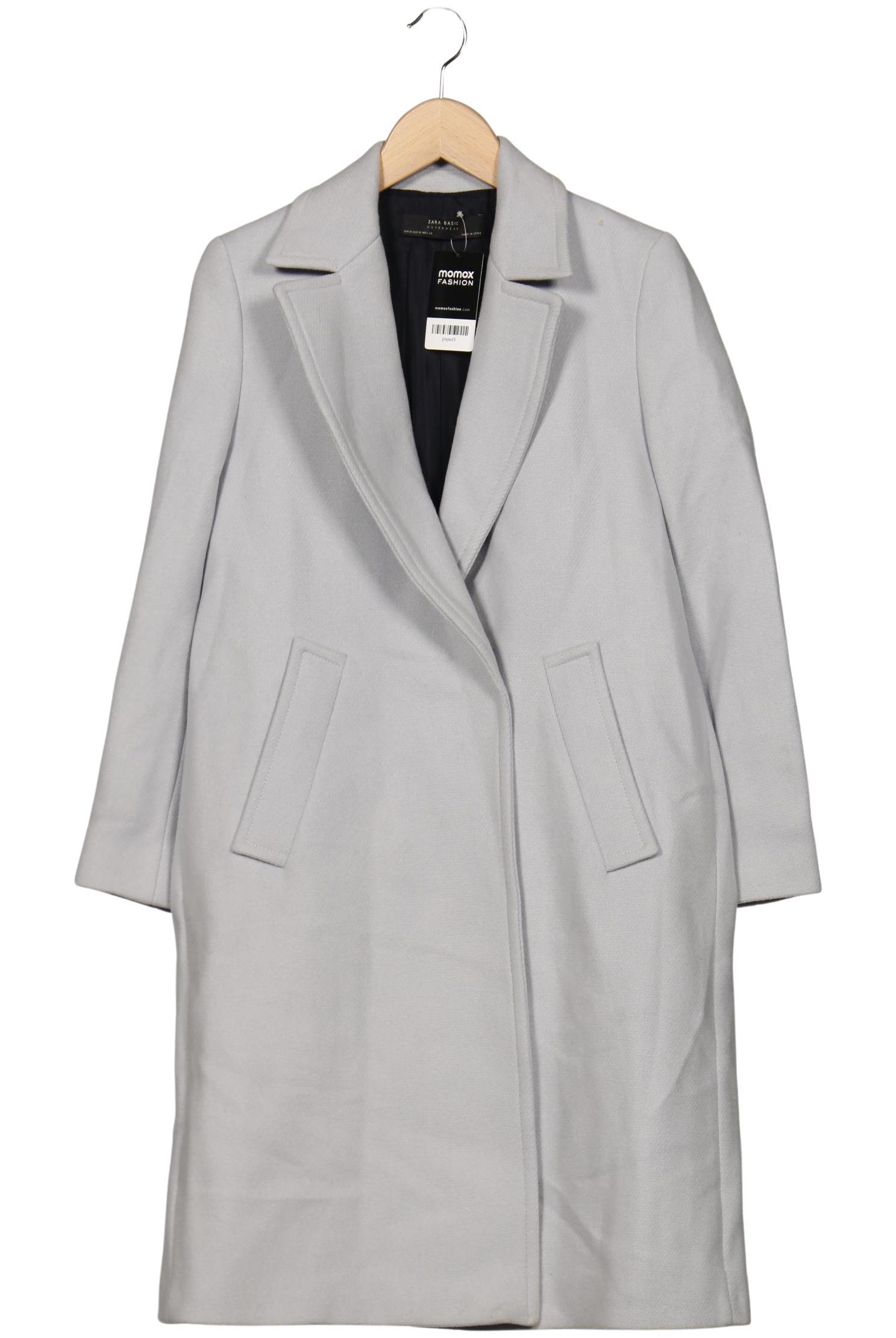 

Zara Damen Mantel, hellblau, Gr. 34
