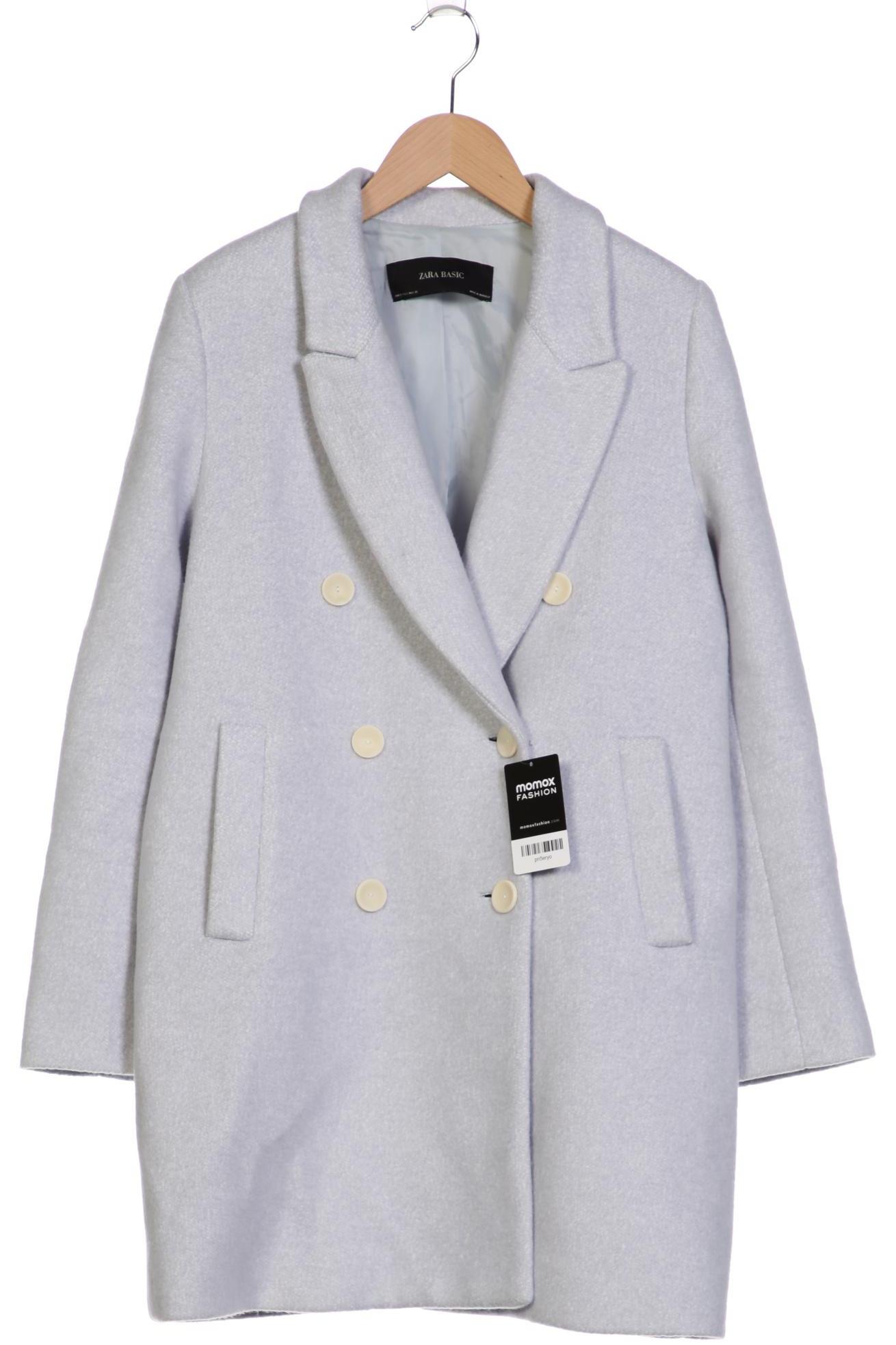 

Zara Damen Mantel, hellblau, Gr. 36
