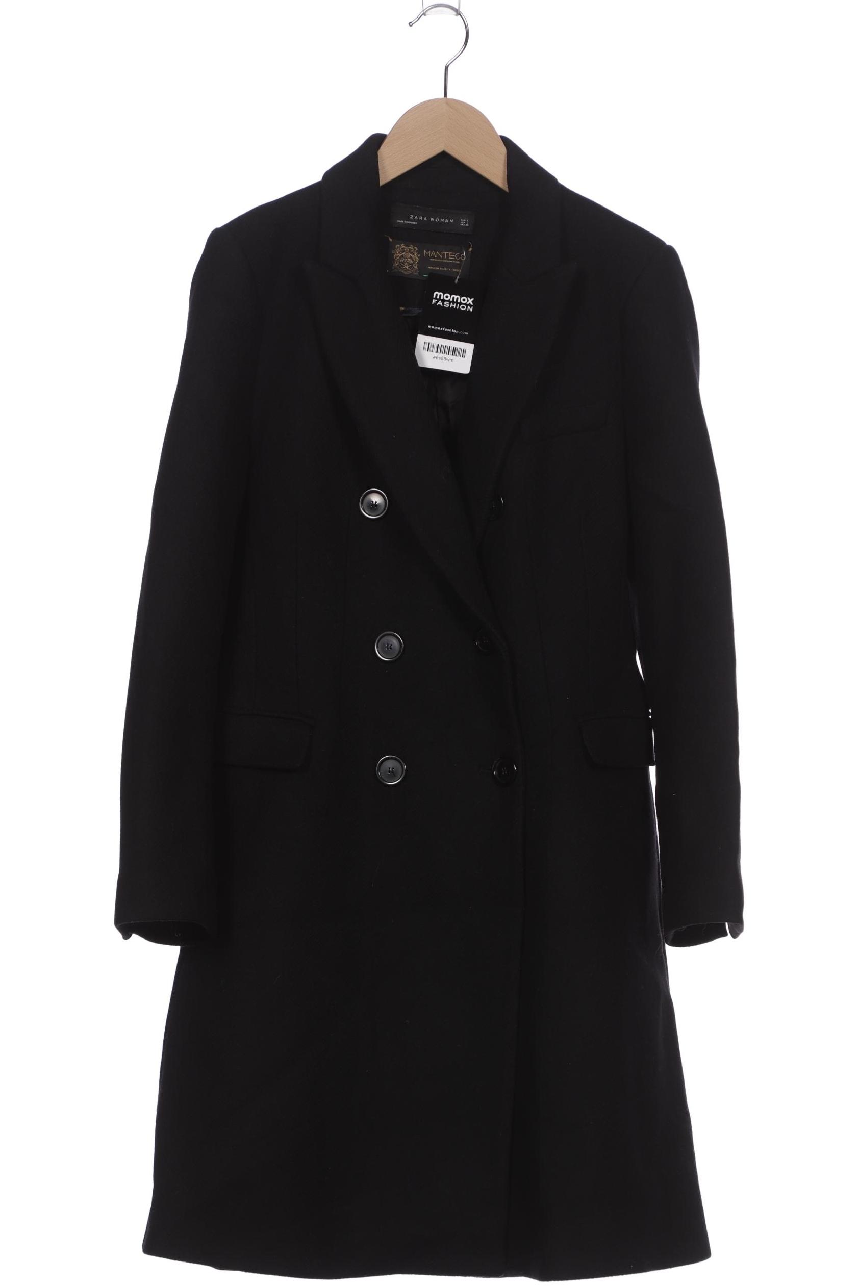 

Zara Damen Mantel, schwarz, Gr. 42