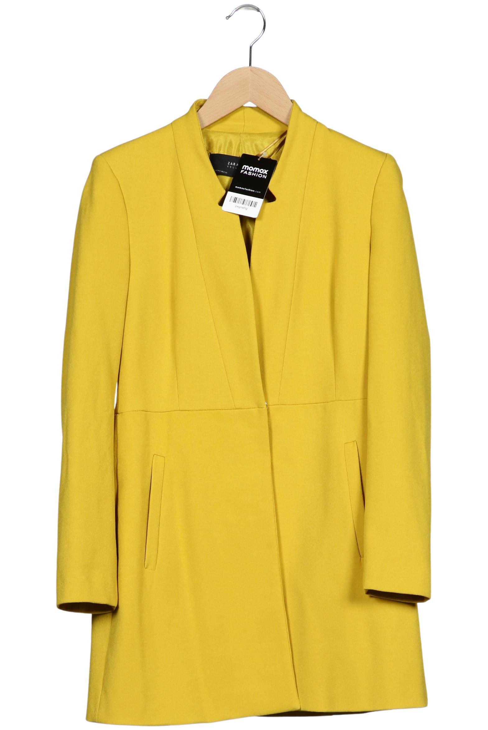 

Zara Damen Mantel, gelb, Gr. 36