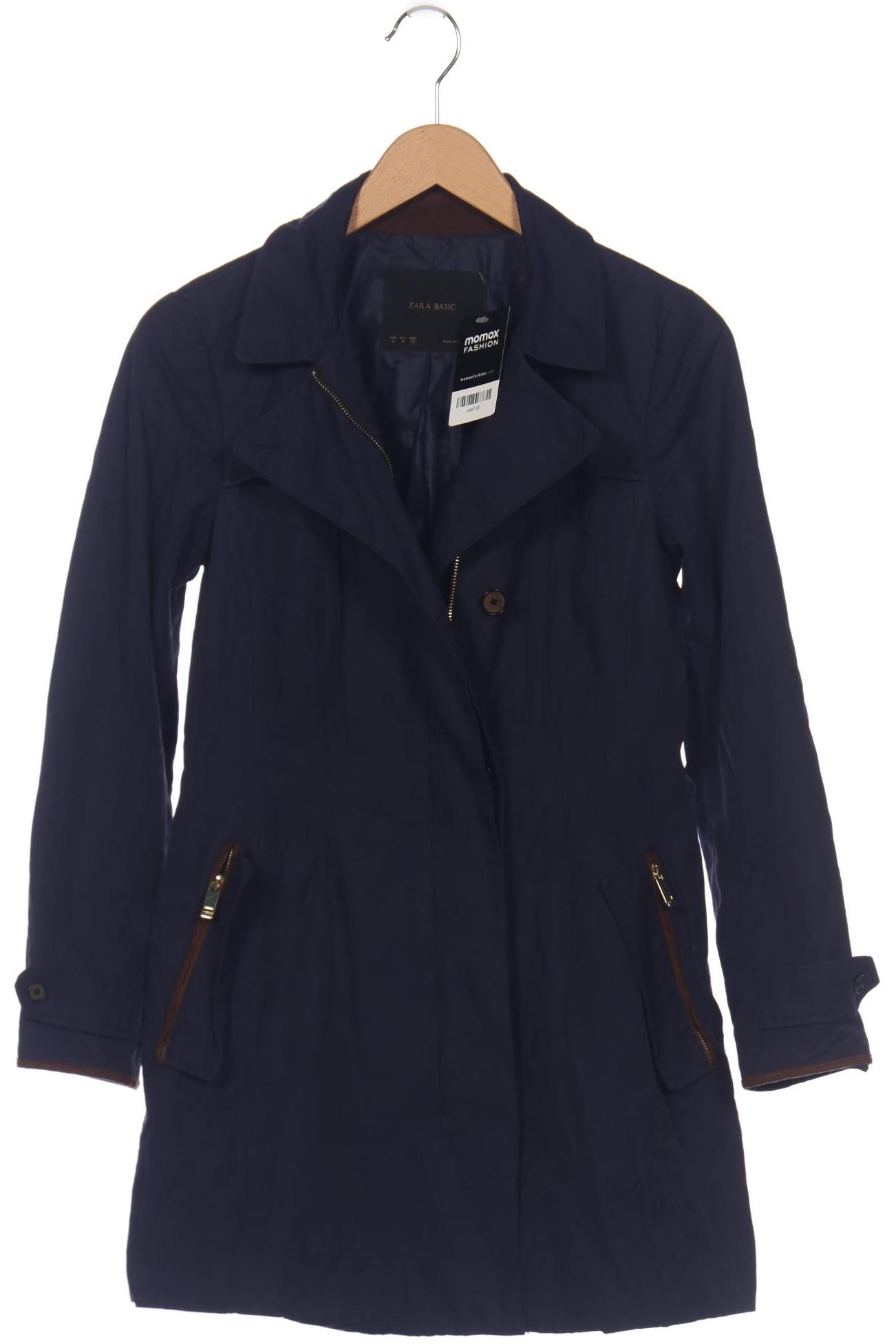 

Zara Damen Mantel, marineblau, Gr. 38