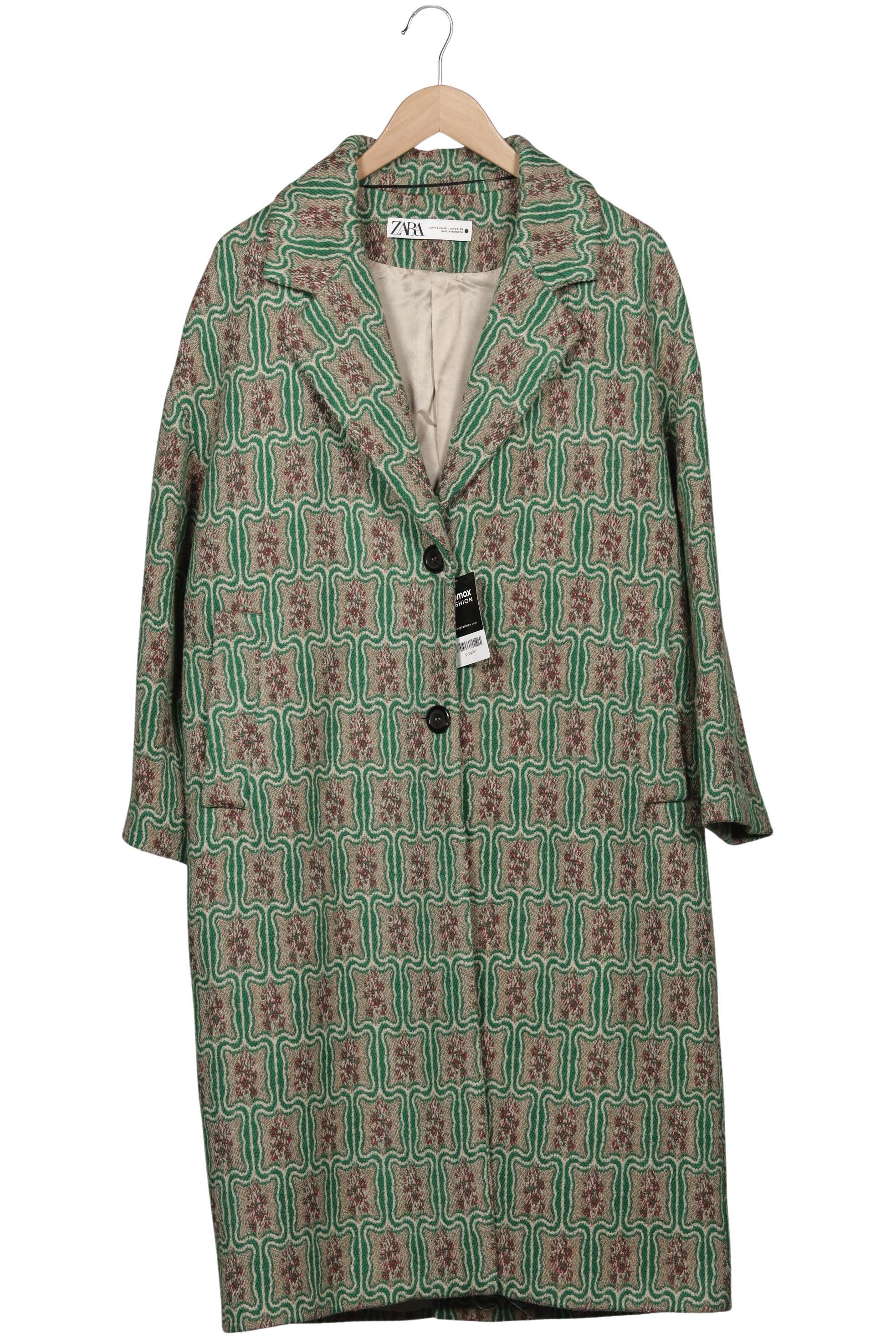 

Zara Damen Mantel, grün, Gr. 38