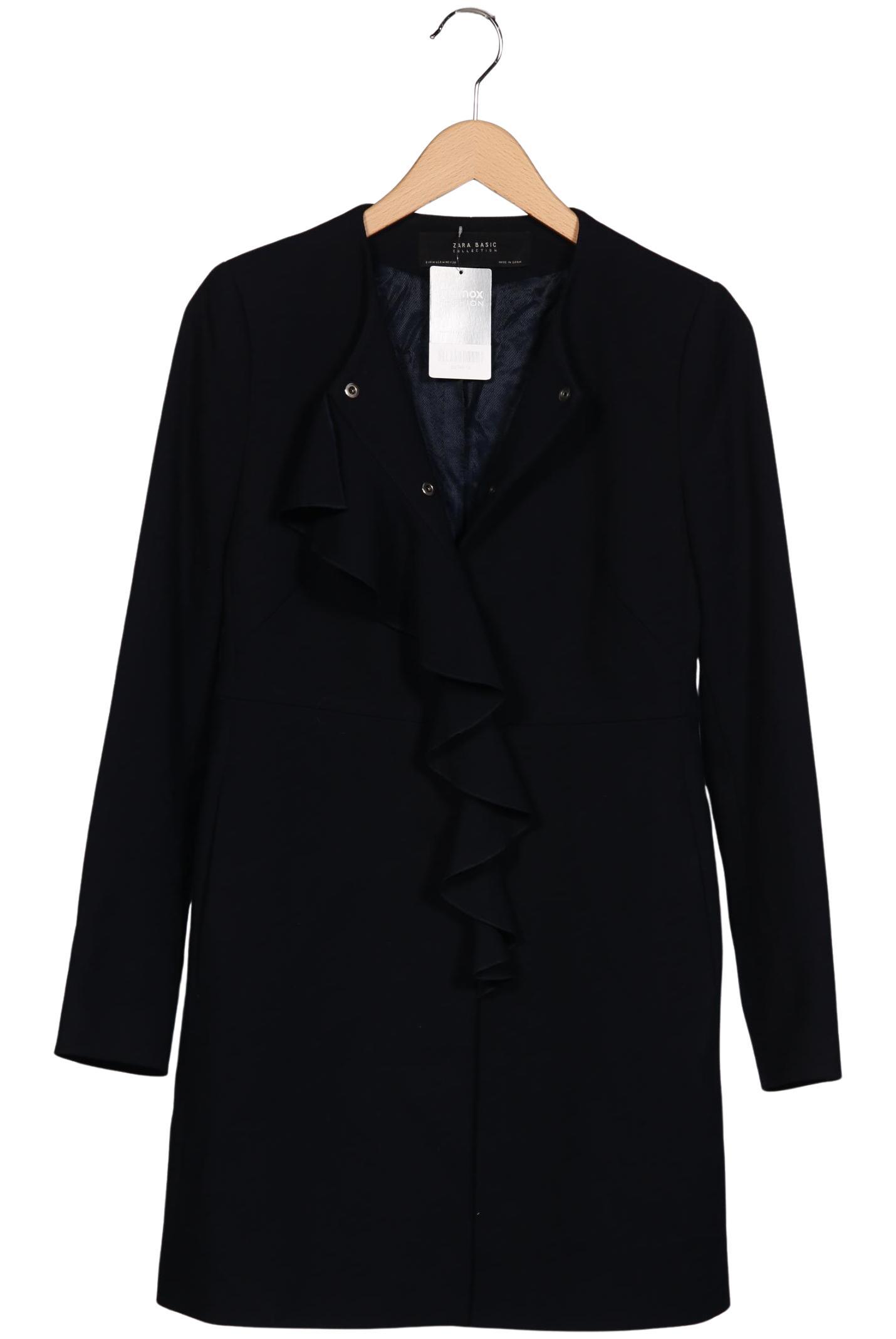 

Zara Damen Mantel, marineblau, Gr. 38