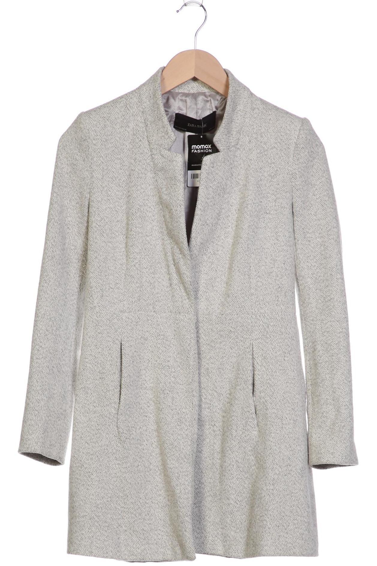 

ZARA Damen Mantel, grau