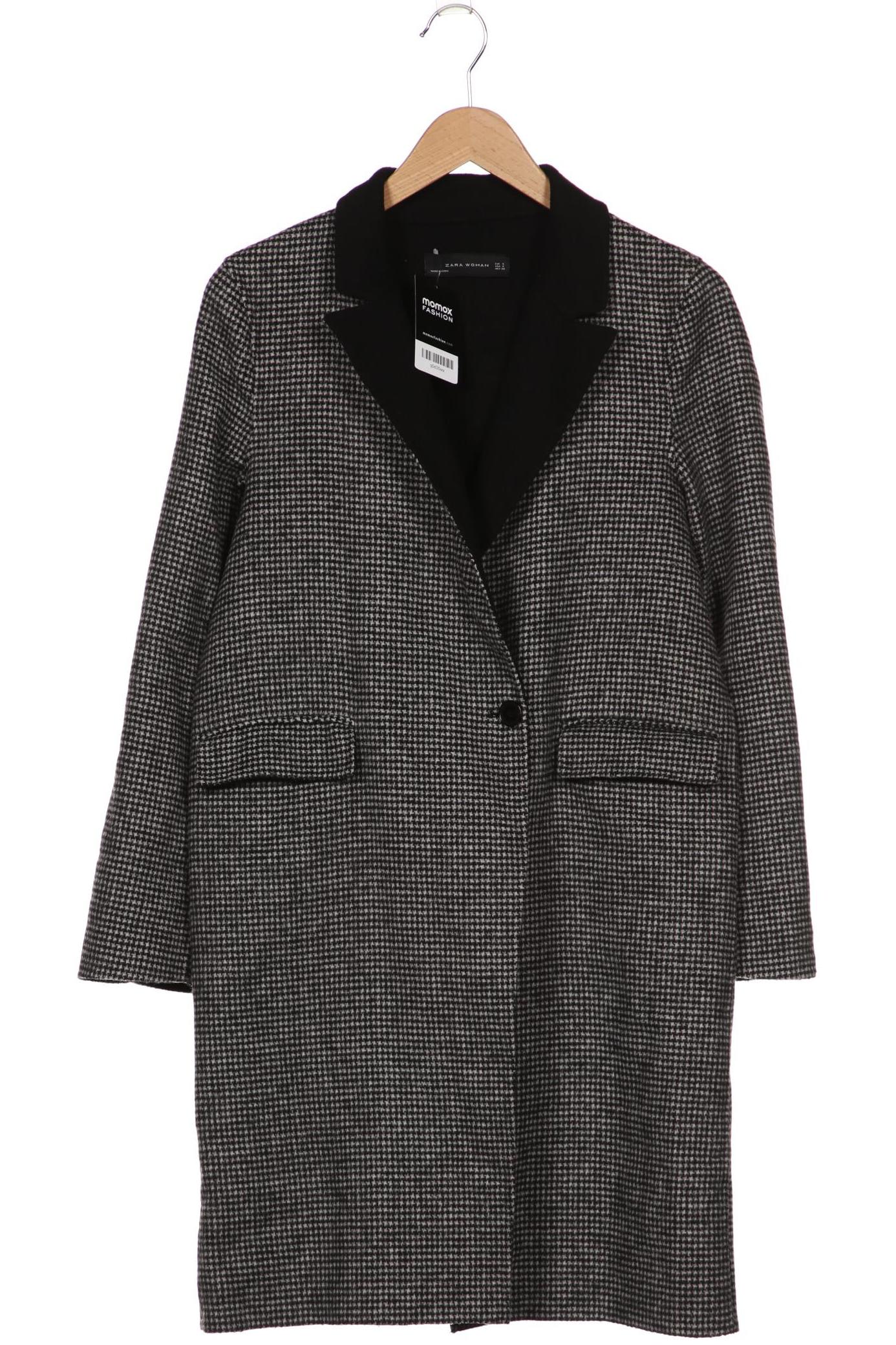 

ZARA Damen Mantel, schwarz