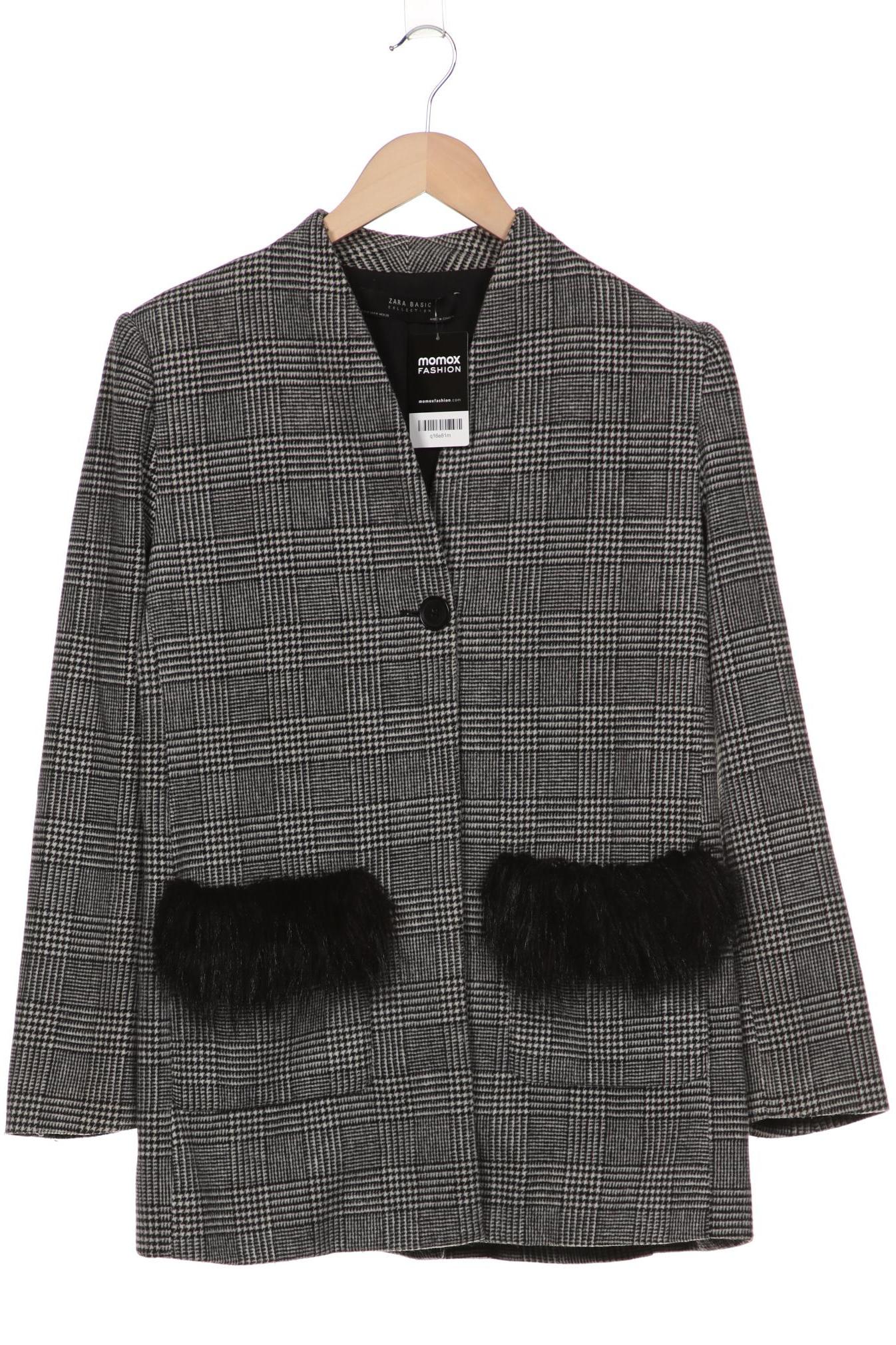 

ZARA Damen Mantel, grau