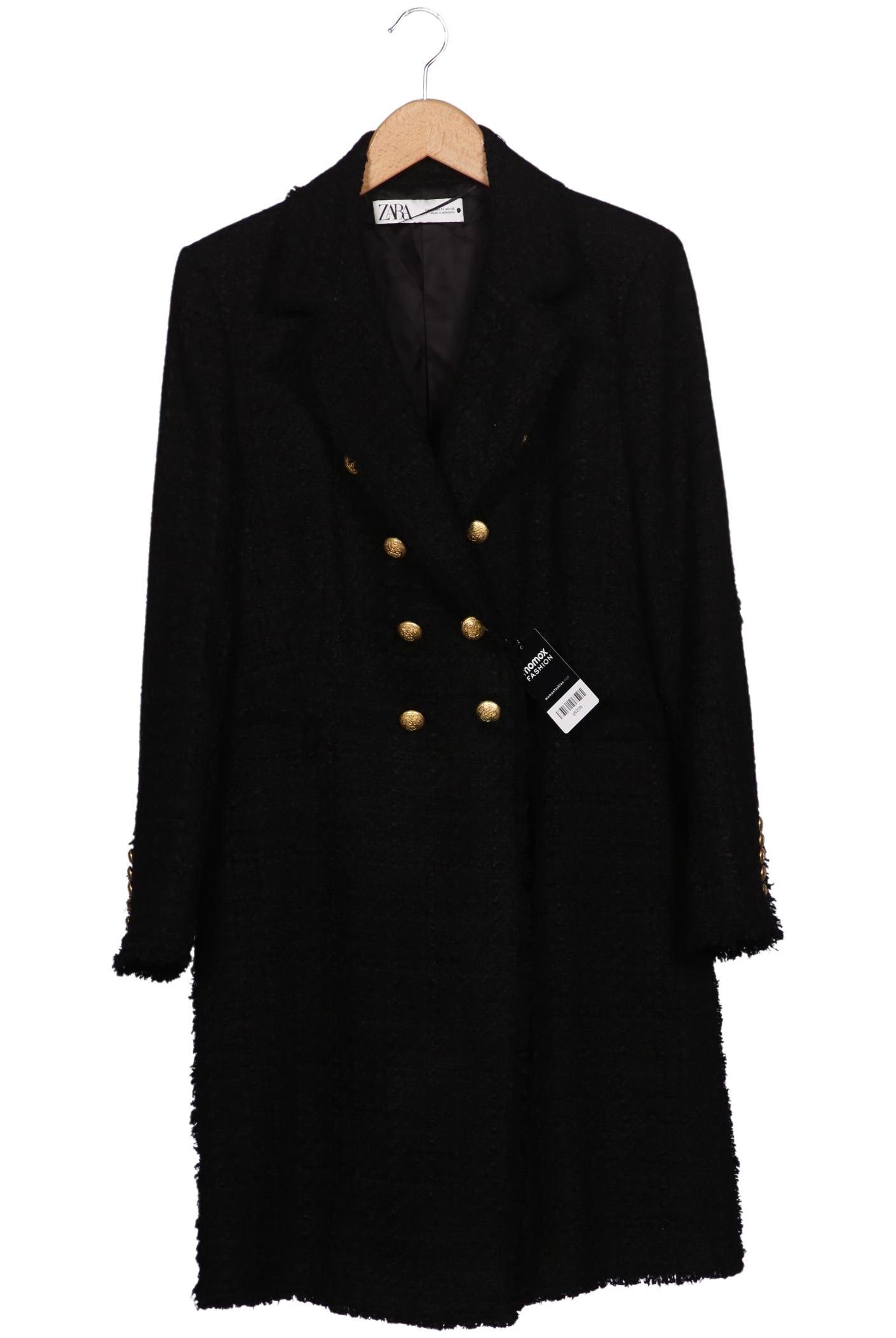 

Zara Damen Mantel, schwarz, Gr. 44