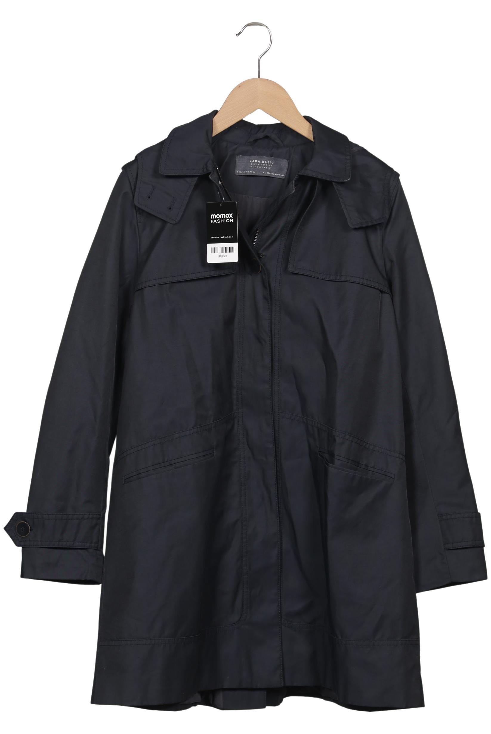 

Zara Damen Mantel, marineblau, Gr. 38