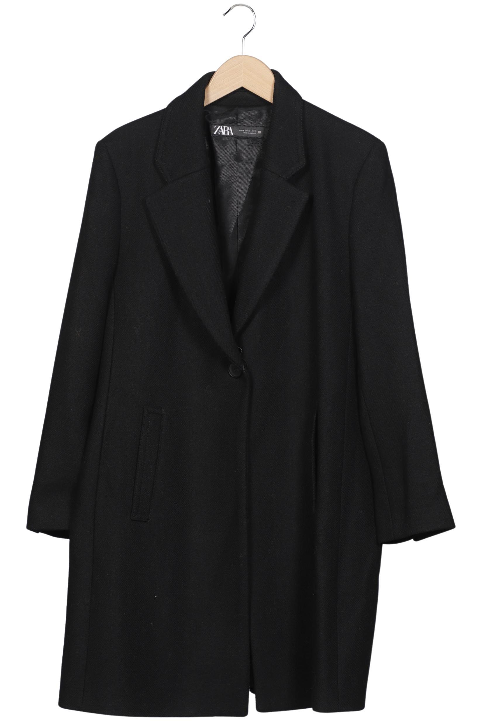 

Zara Damen Mantel, schwarz, Gr. 44