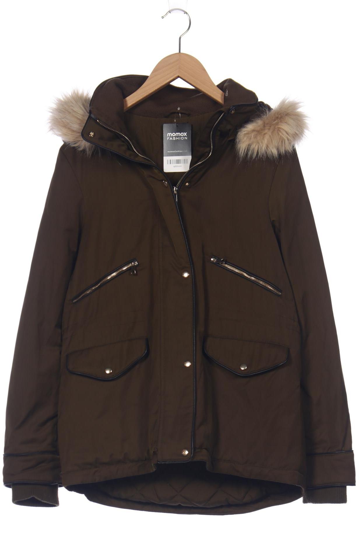 

ZARA Damen Mantel, grün