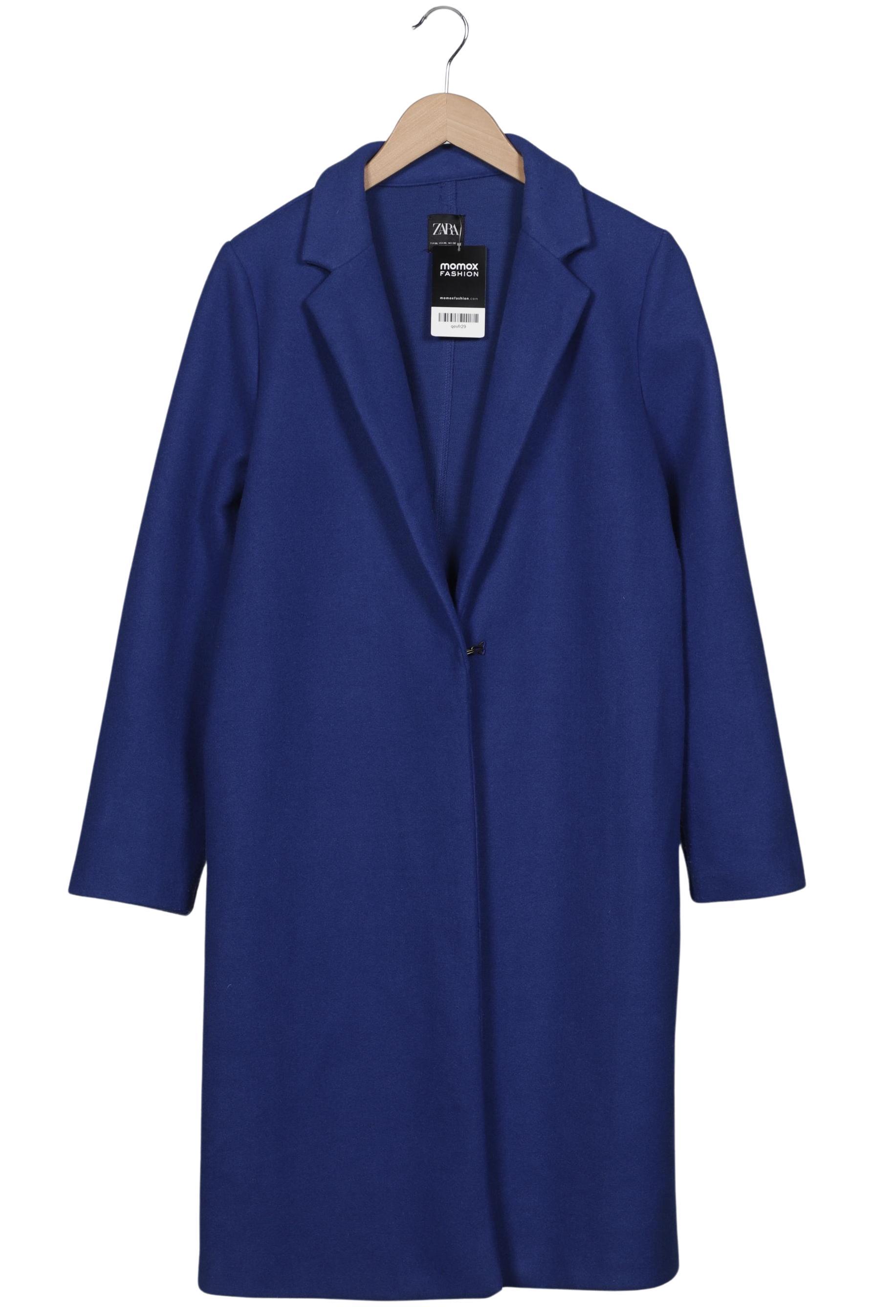 

Zara Damen Mantel, blau, Gr. 44