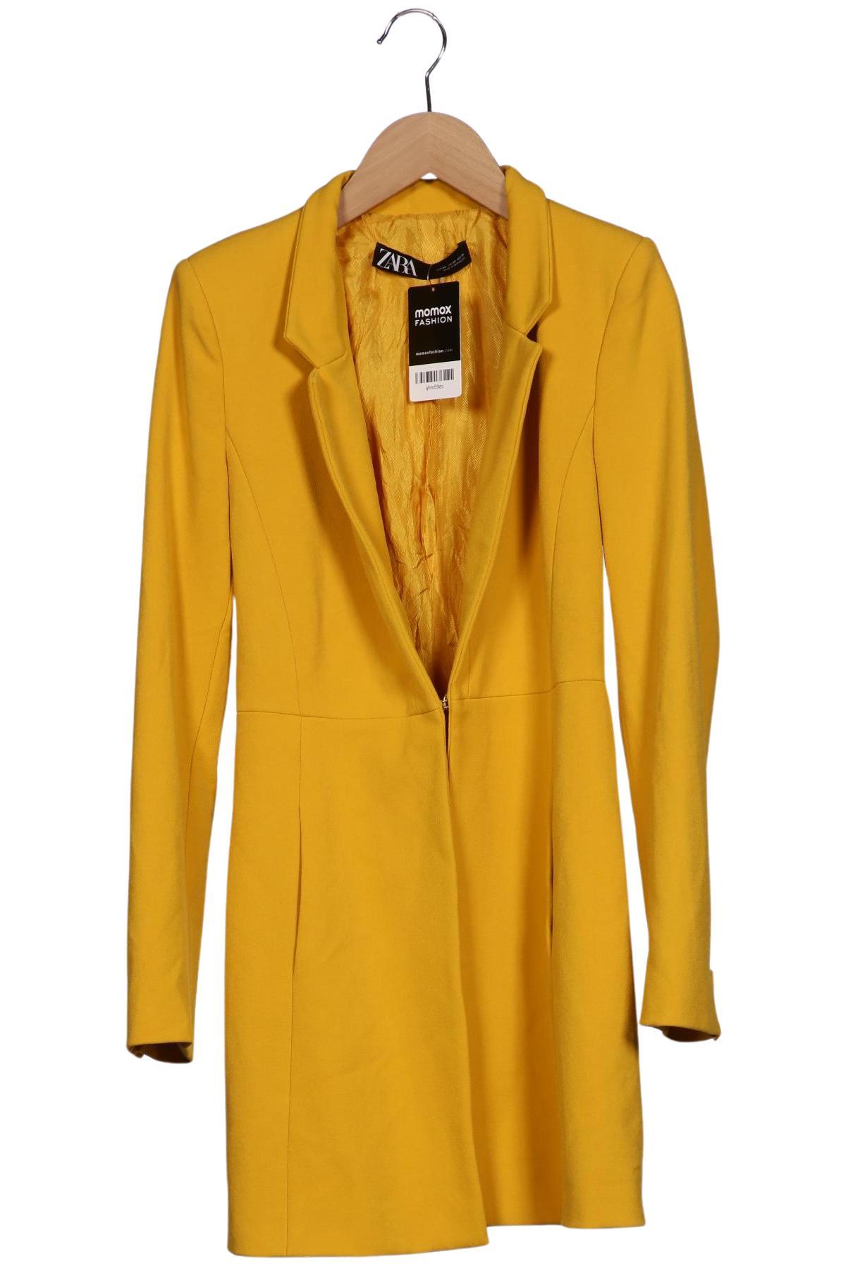 

Zara Damen Mantel, gelb, Gr. 34