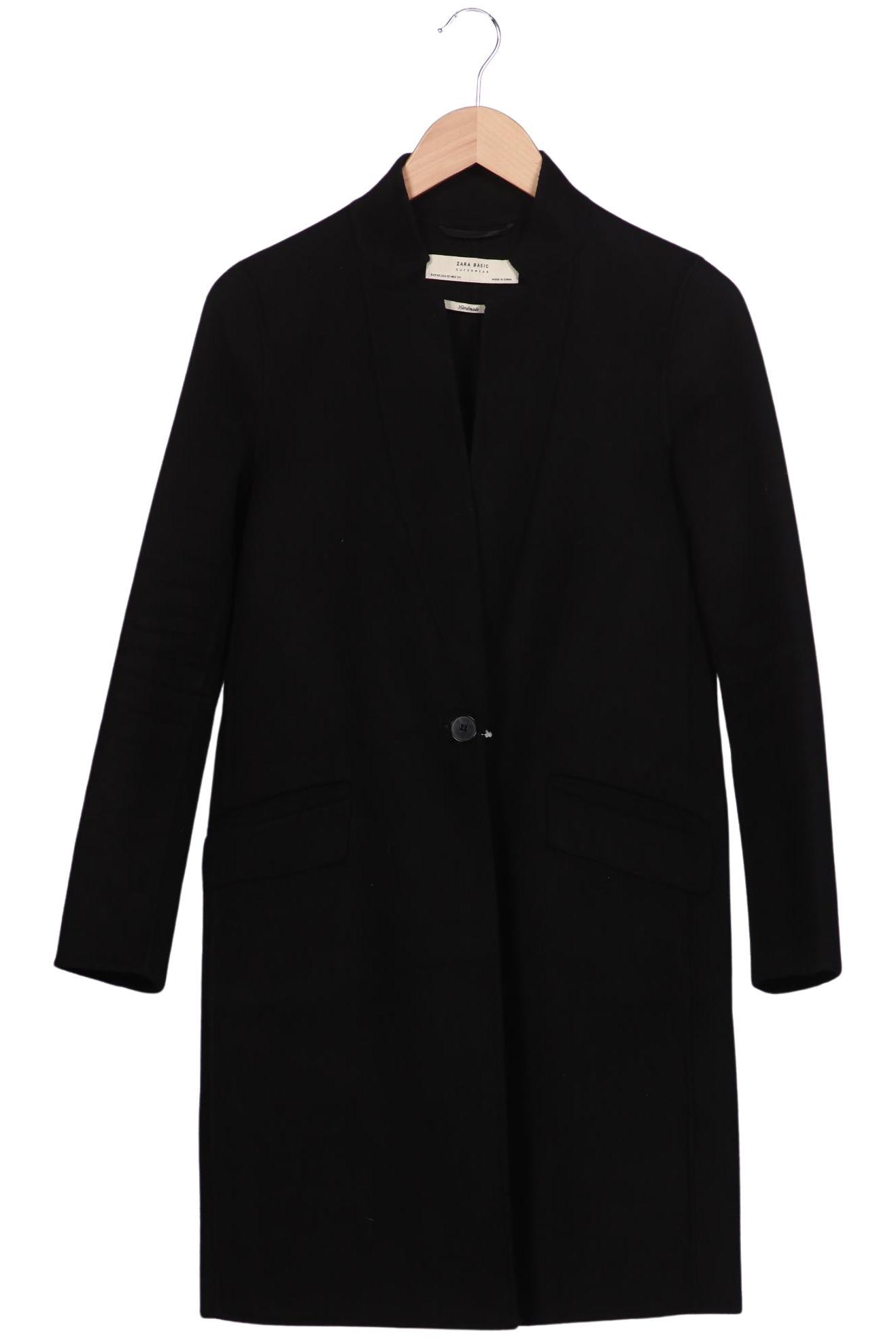 

Zara Damen Mantel, schwarz, Gr. 34