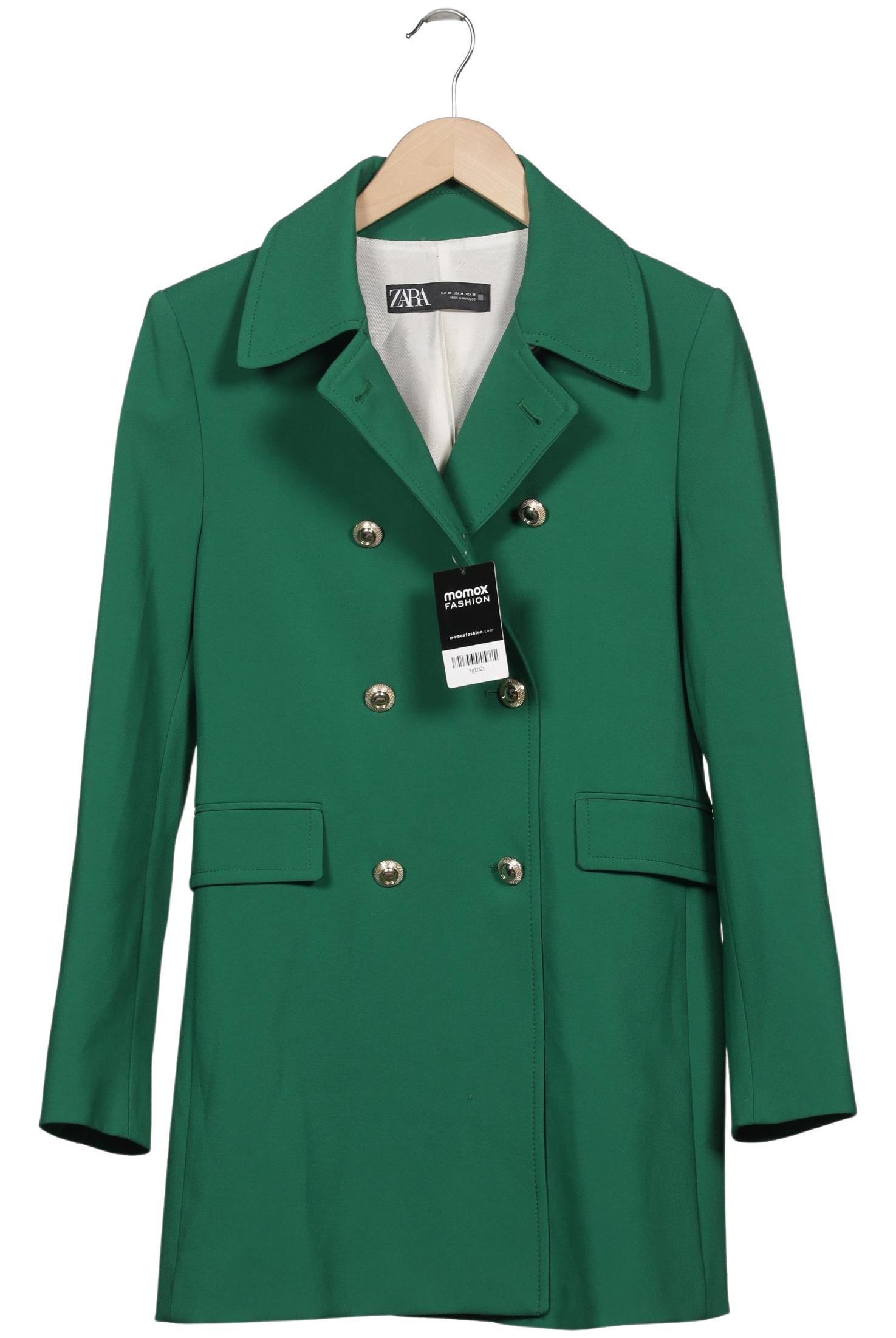 

Zara Damen Mantel, grün, Gr. 38