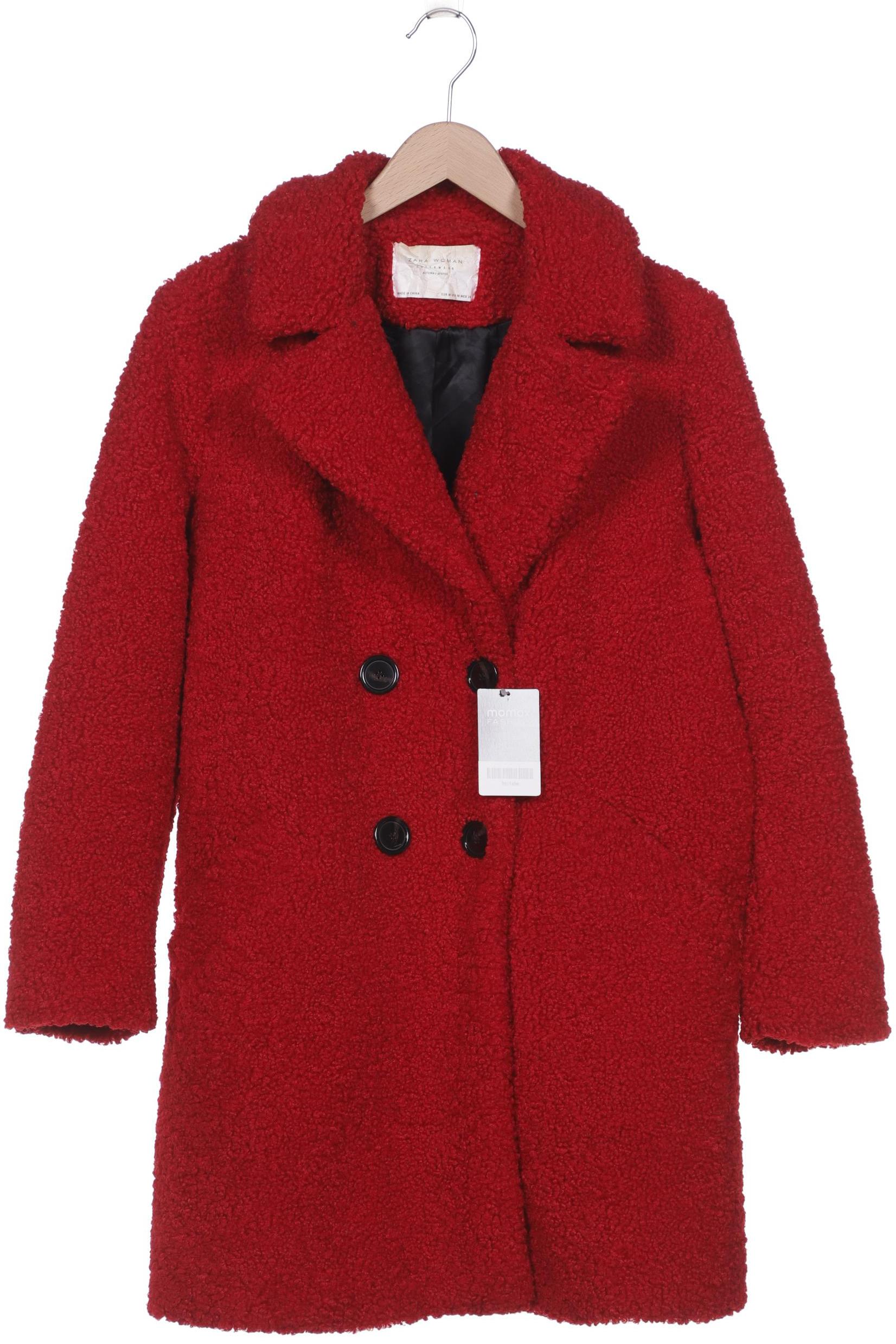 

ZARA Damen Mantel, rot