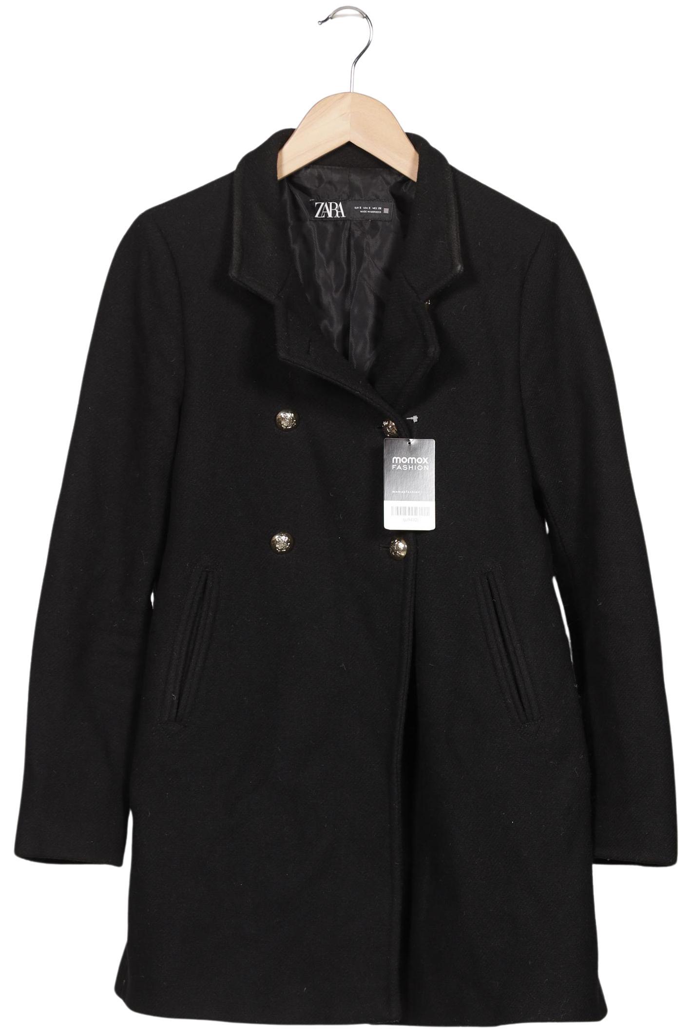 

Zara Damen Mantel, schwarz, Gr. 36