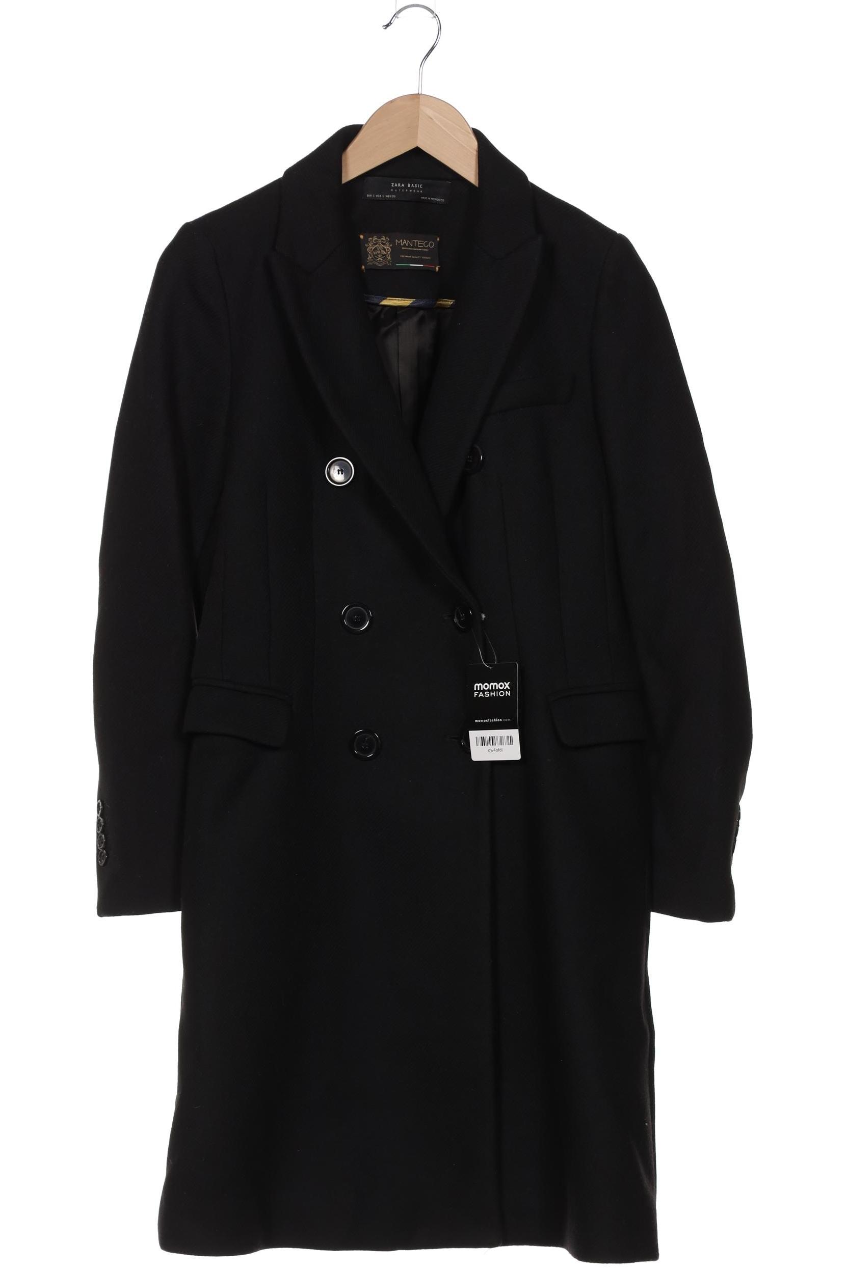

Zara Damen Mantel, schwarz, Gr. 36