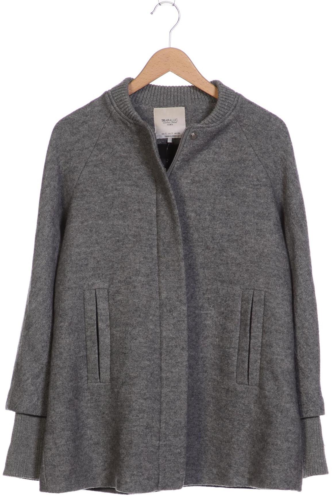 

ZARA Damen Mantel, grau