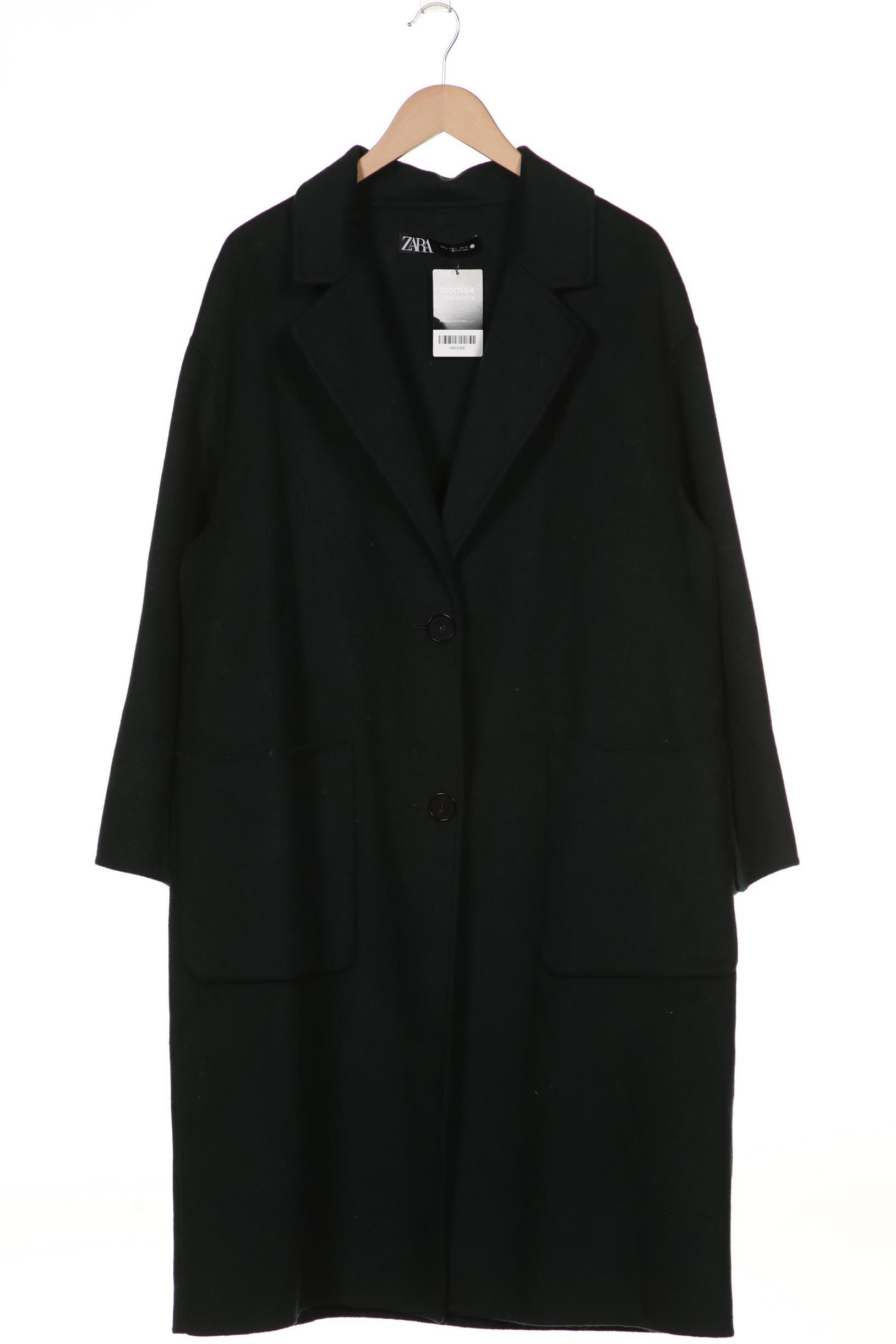 

ZARA Damen Mantel, grün