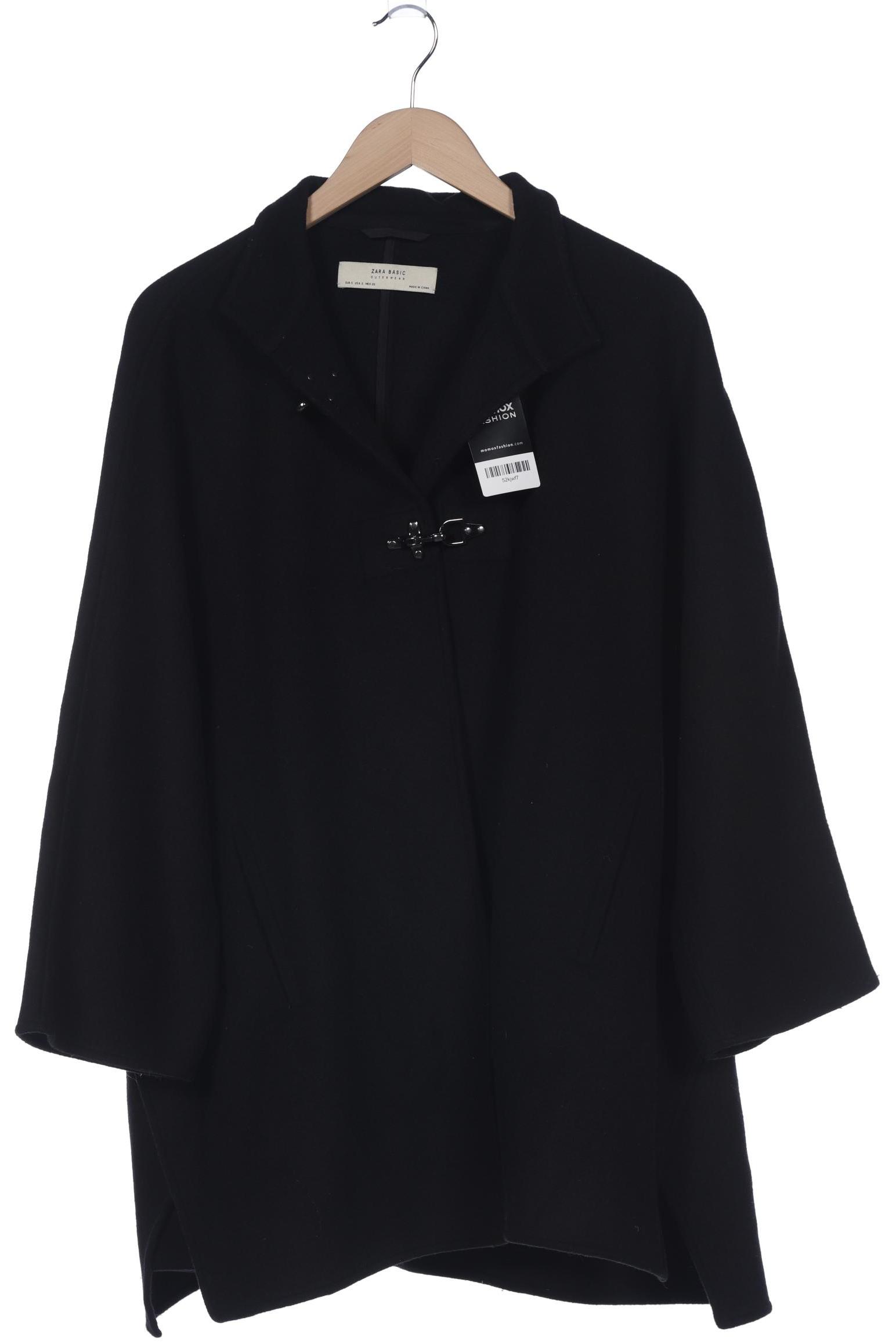 

ZARA Damen Mantel, schwarz