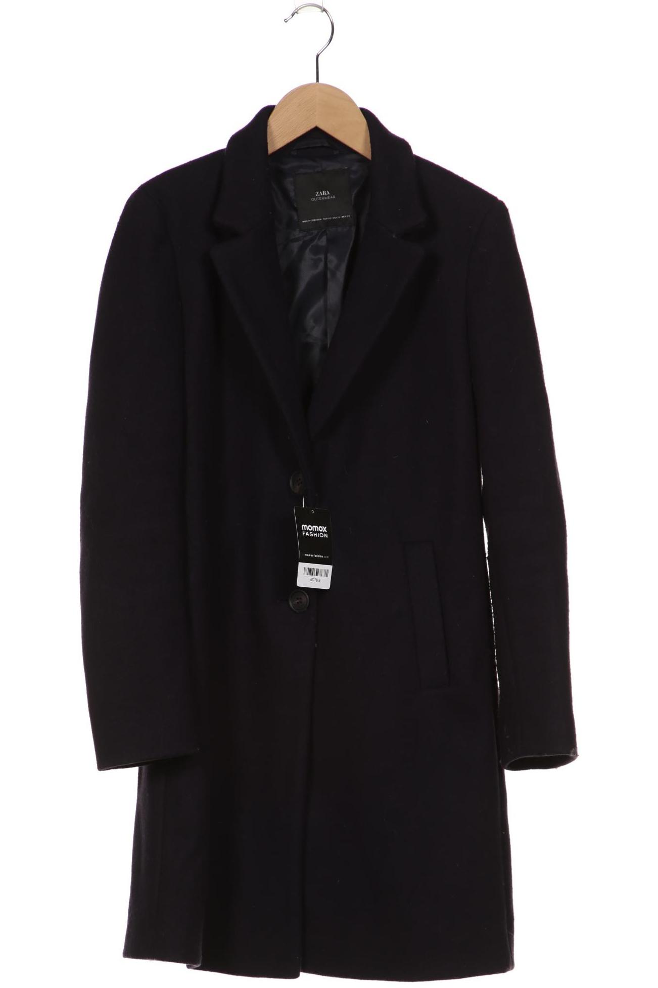 

Zara Damen Mantel, marineblau, Gr. 34