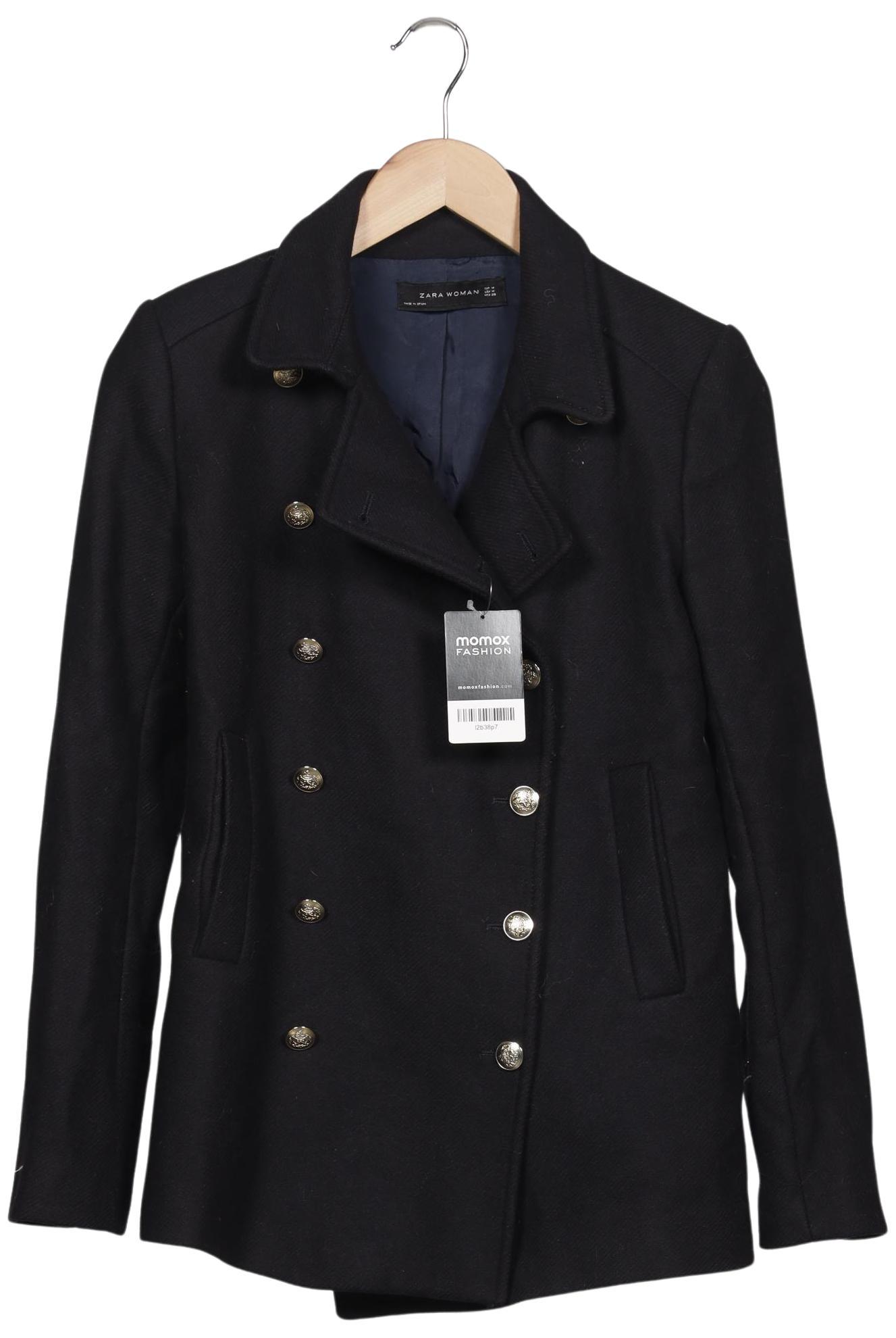 

Zara Damen Mantel, schwarz, Gr. 38