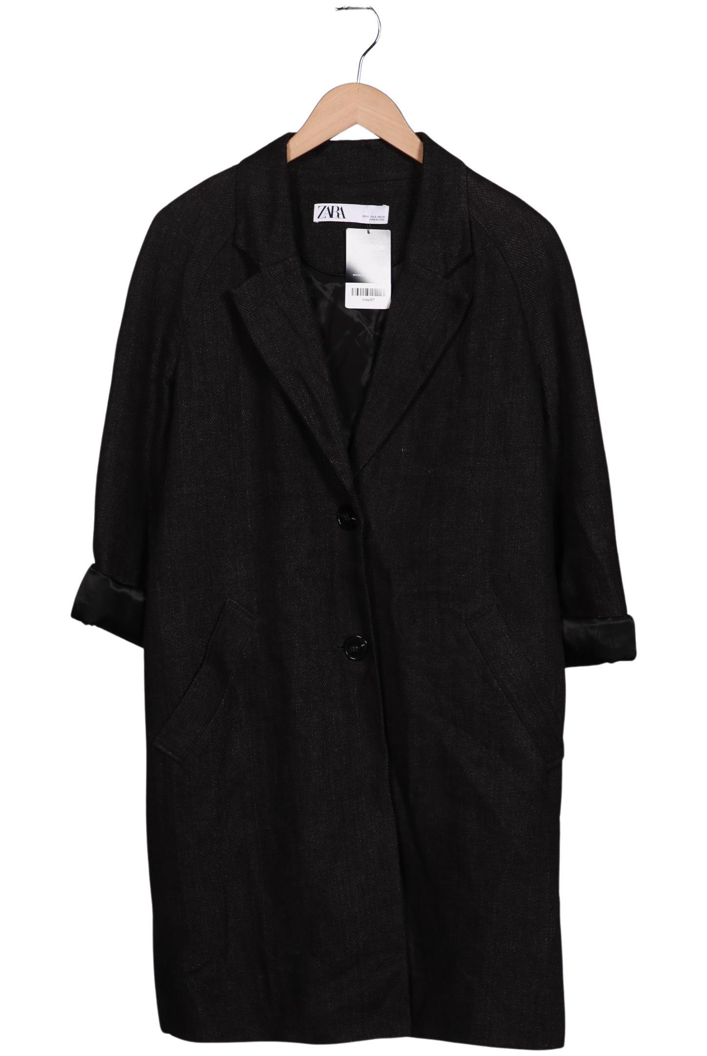 

Zara Damen Mantel, schwarz, Gr. 38