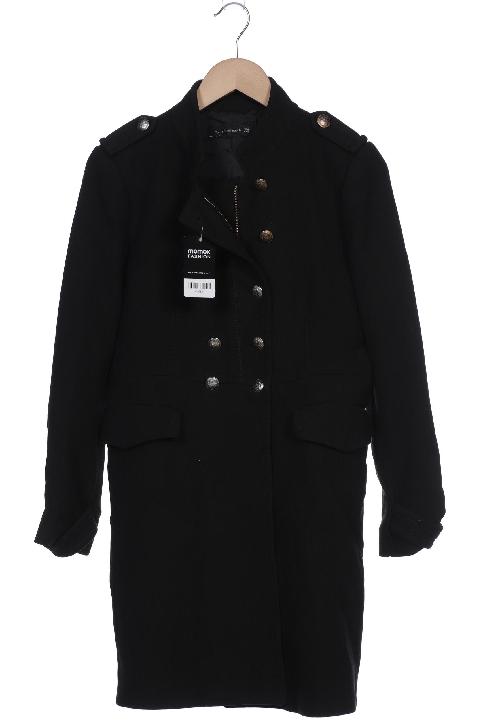 

Zara Damen Mantel, schwarz, Gr. 44