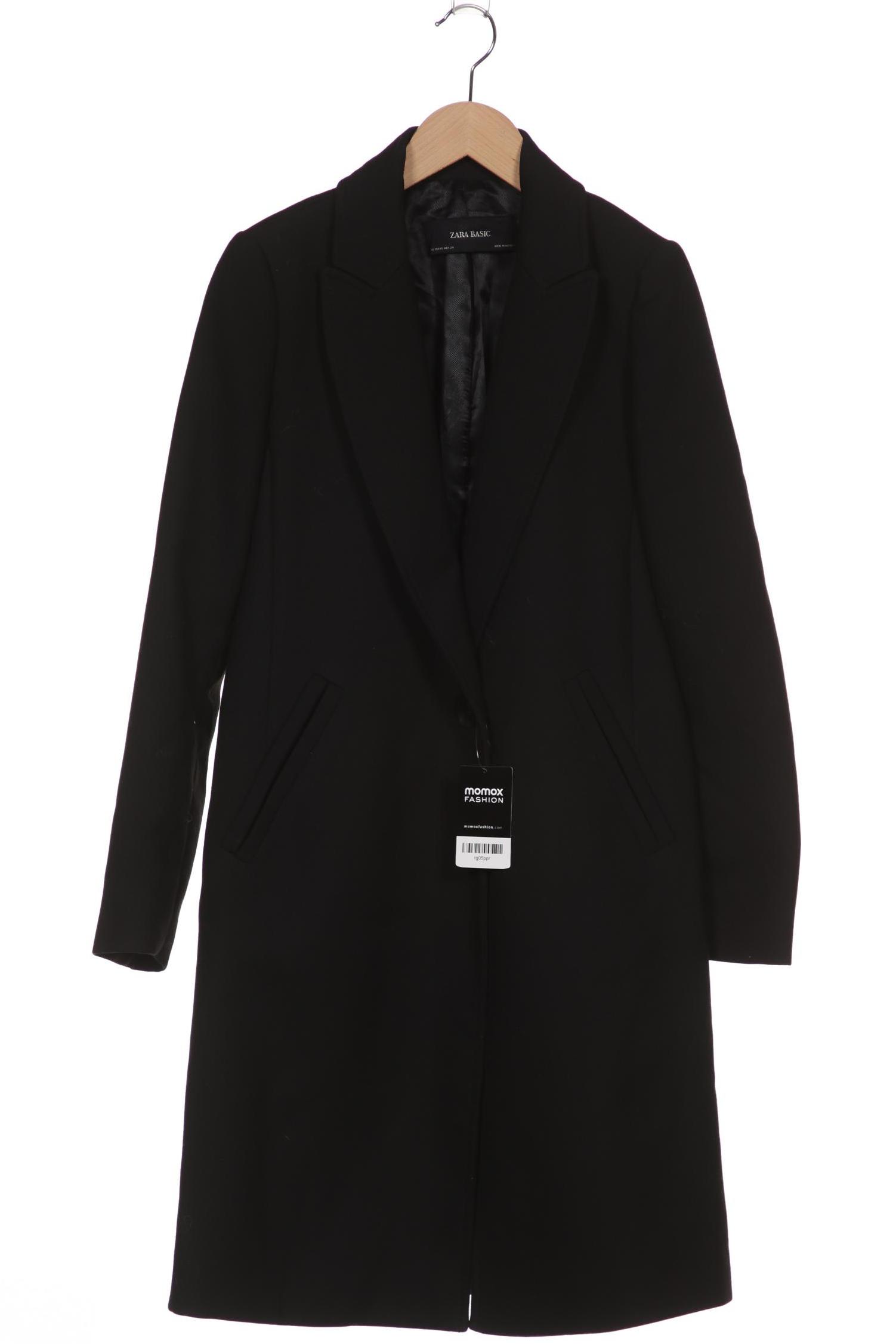 

ZARA Damen Mantel, schwarz
