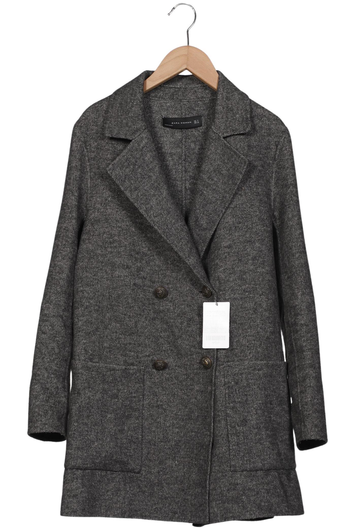 

Zara Damen Mantel, grau, Gr. 36