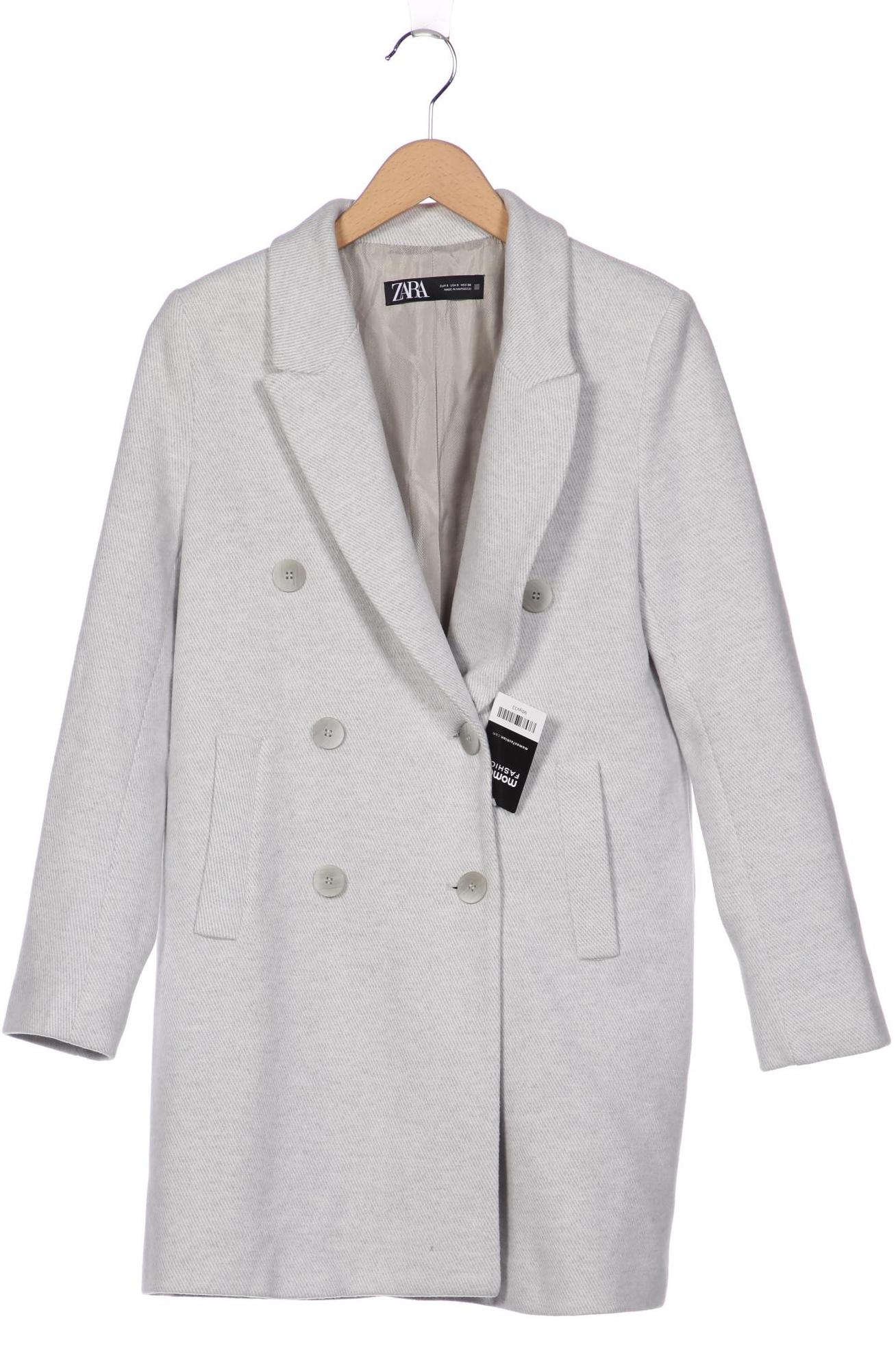 

ZARA Damen Mantel, grau