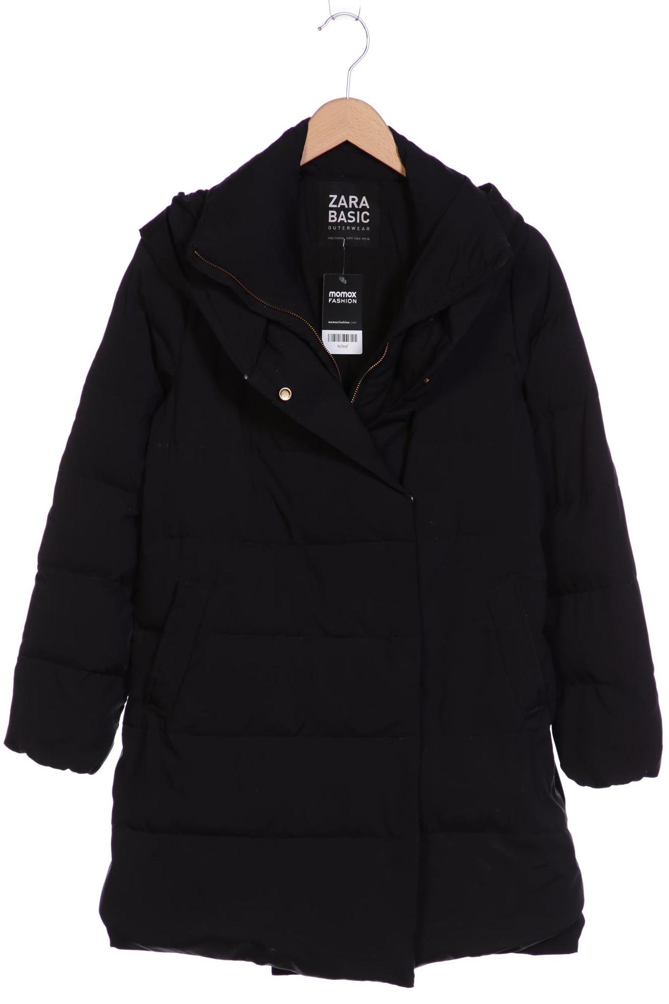 

ZARA Damen Mantel, schwarz
