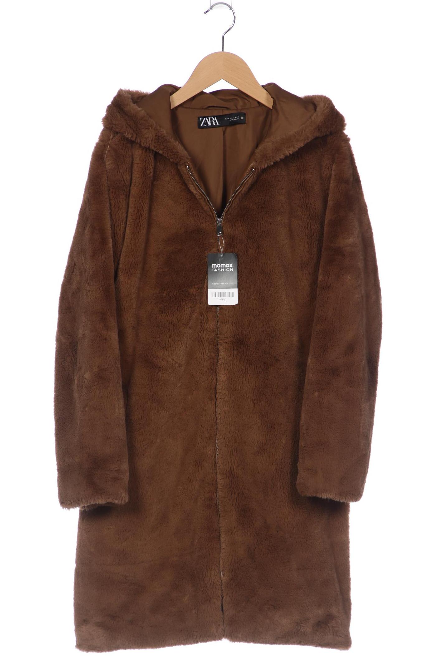 

ZARA Damen Mantel, braun