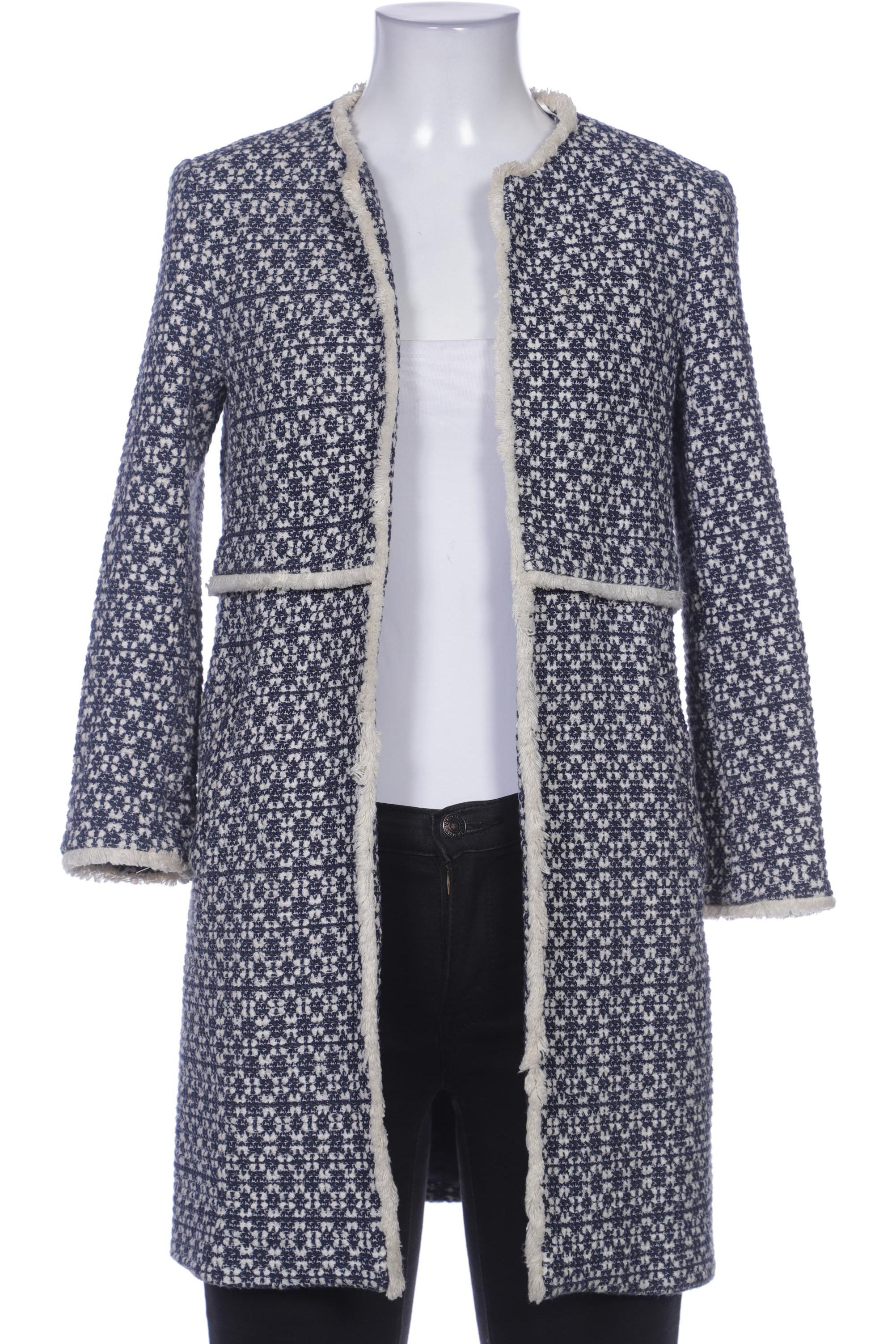 

Zara Damen Mantel, marineblau, Gr. 34