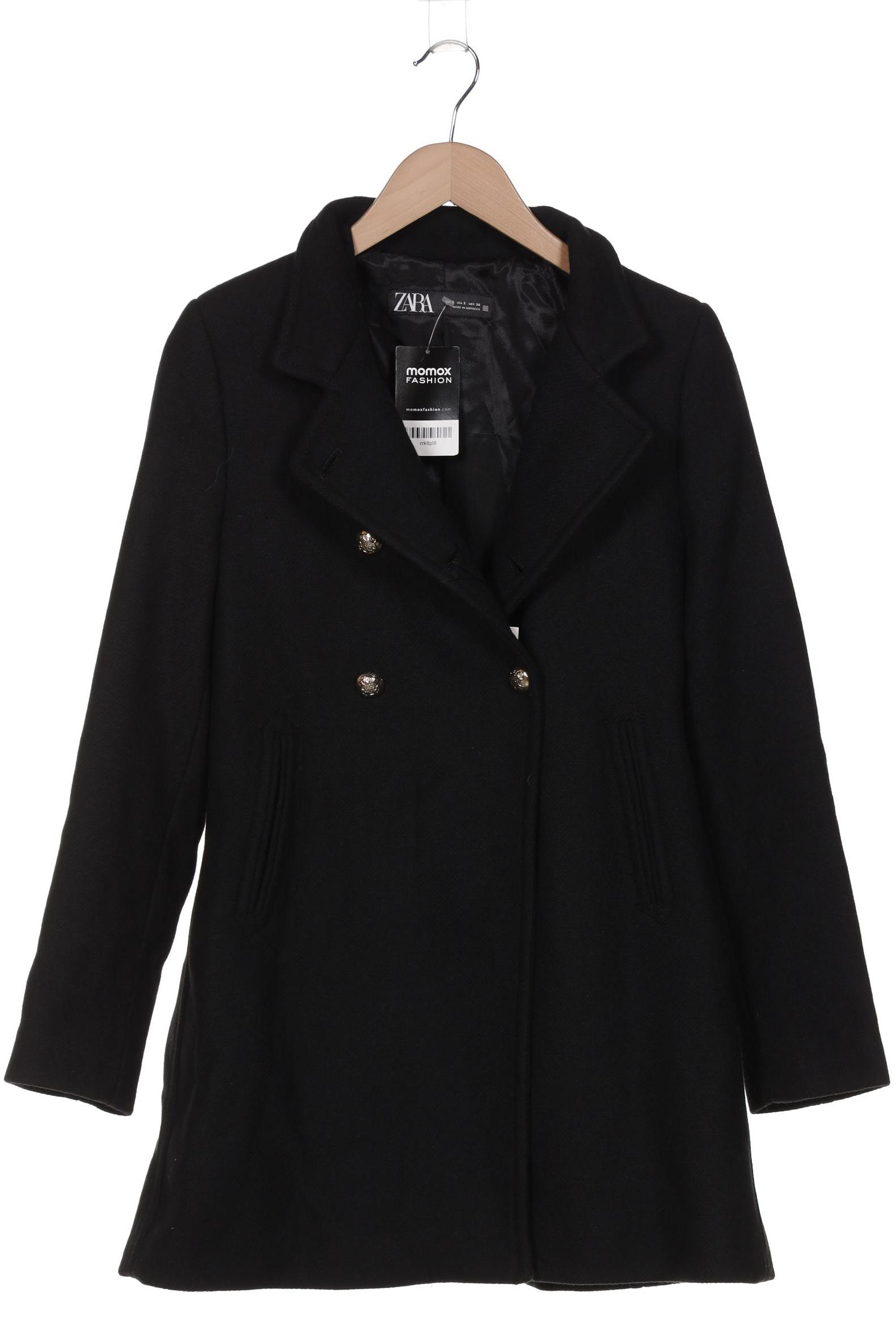 

Zara Damen Mantel, schwarz, Gr. 36
