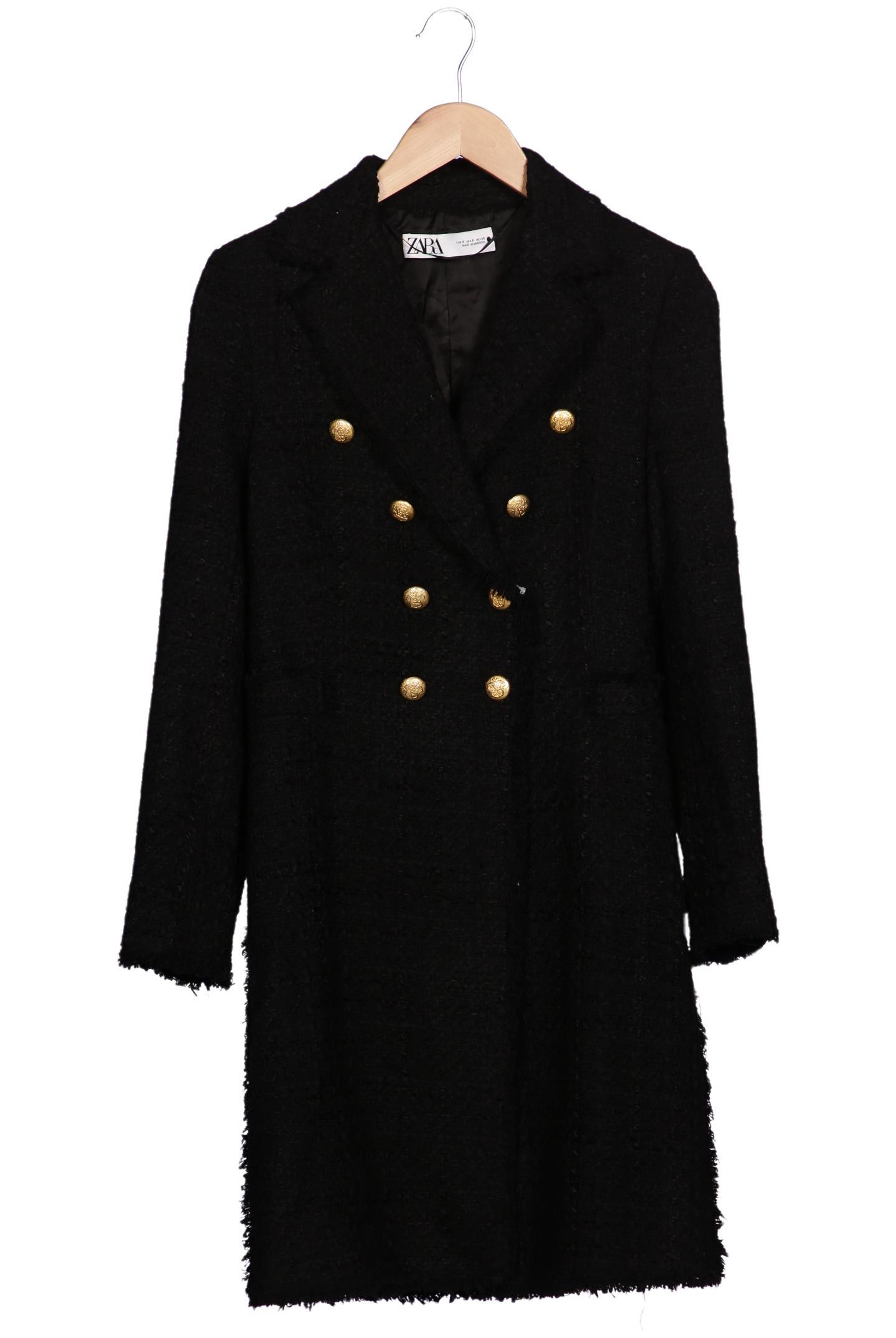 

Zara Damen Mantel, schwarz, Gr. 36