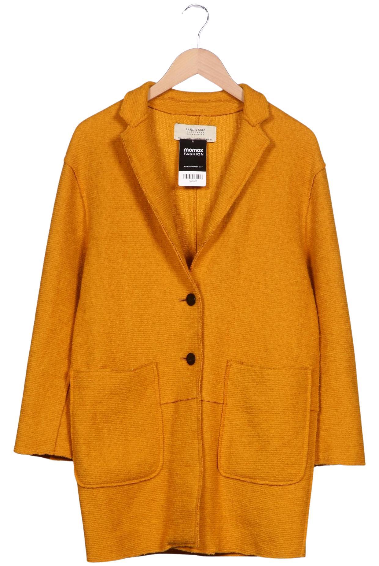 

Zara Damen Mantel, gelb, Gr. 36