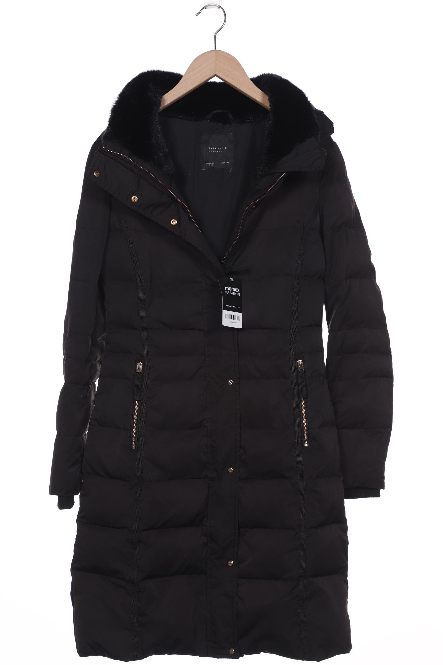 

ZARA Damen Mantel, schwarz