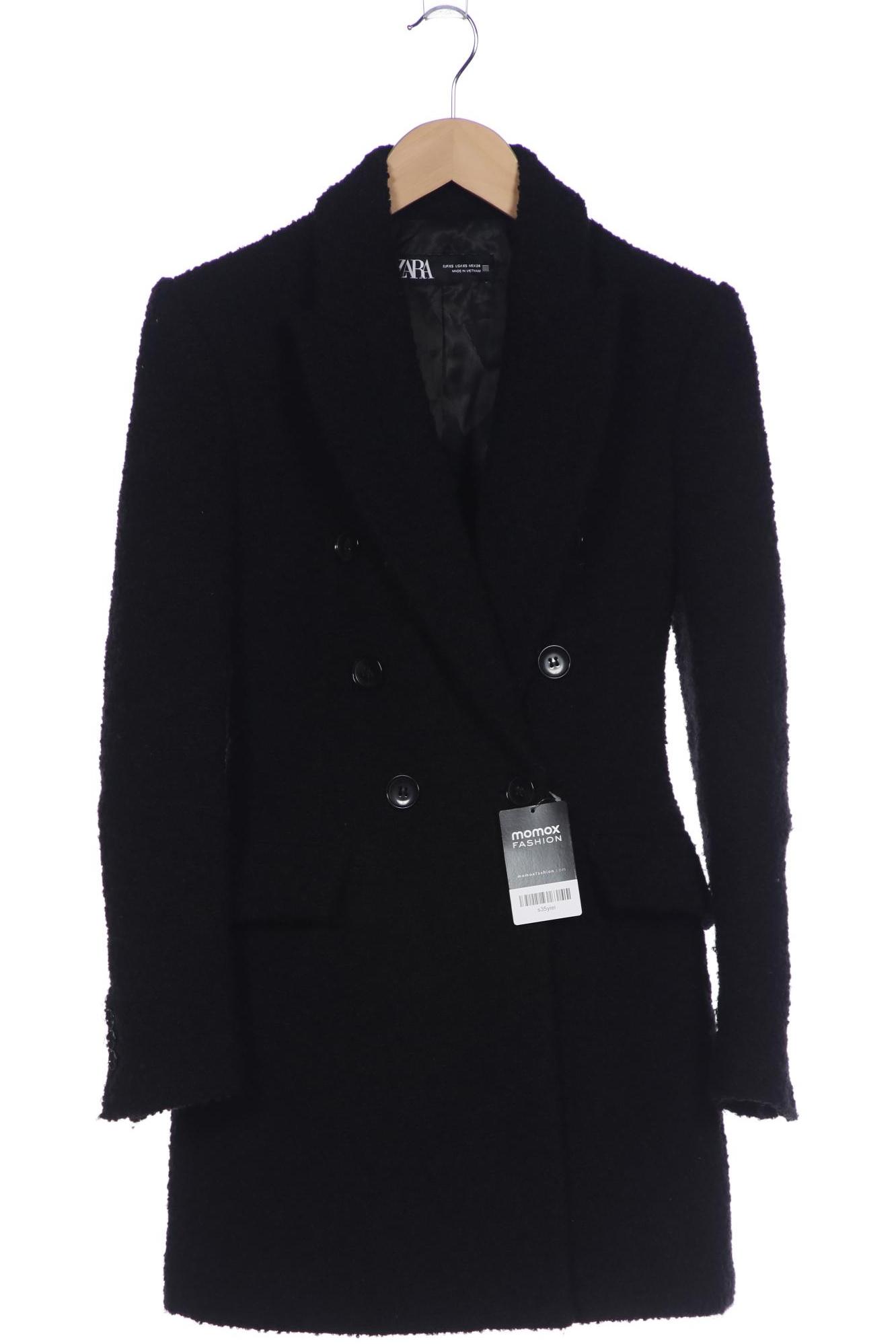 

Zara Damen Mantel, schwarz, Gr. 24