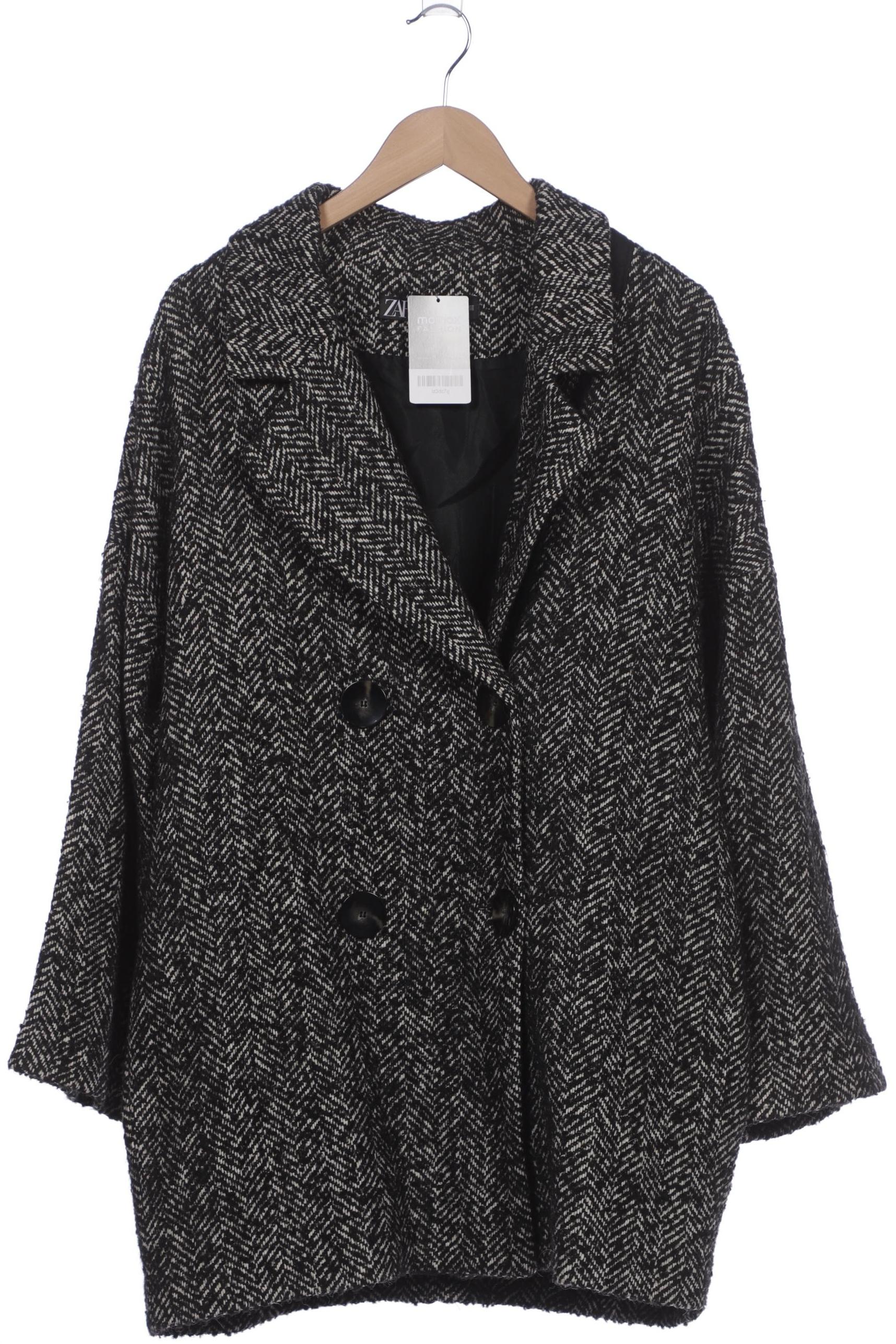 

Zara Damen Mantel, schwarz, Gr. 38