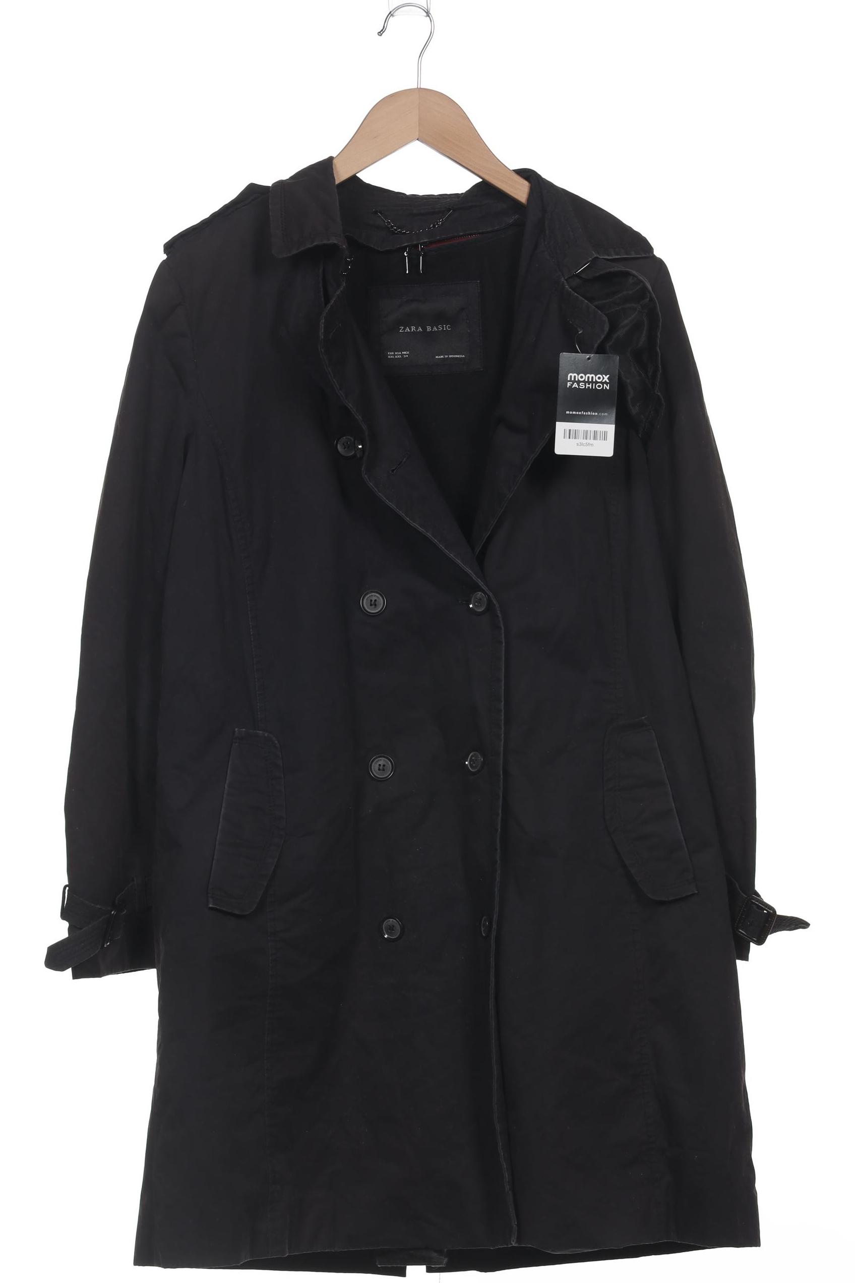 

Zara Damen Mantel, schwarz, Gr. 46