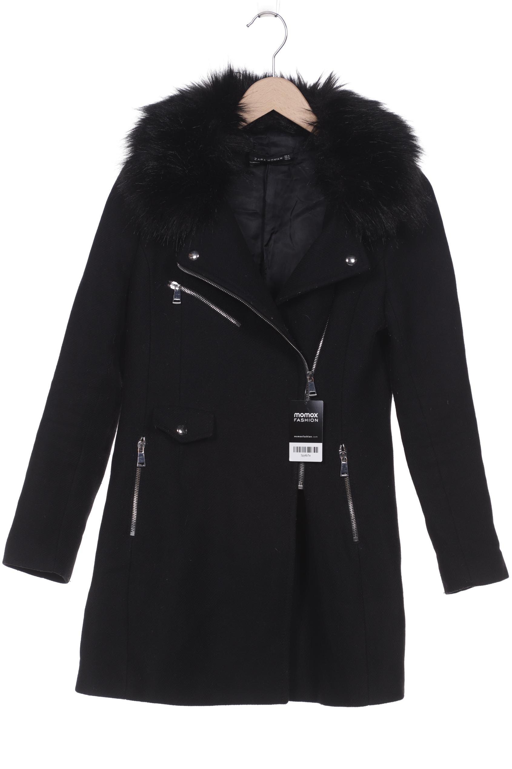 

Zara Damen Mantel, schwarz, Gr. 38