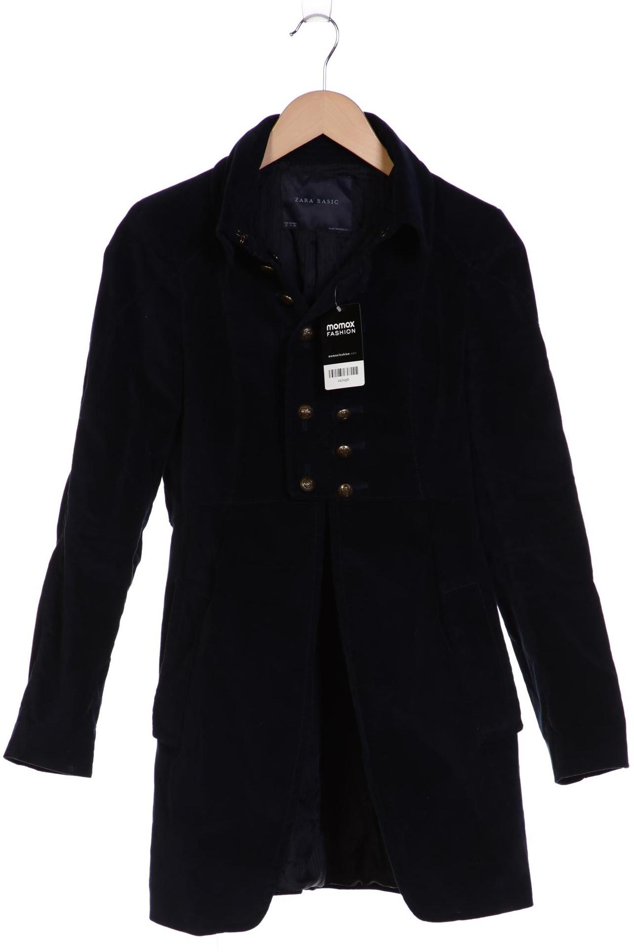 

Zara Damen Mantel, marineblau, Gr. 38