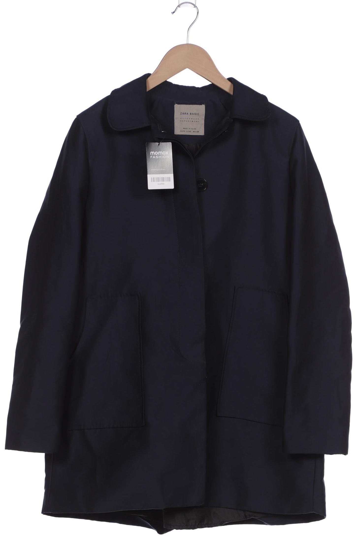 

Zara Damen Mantel, marineblau, Gr. 42