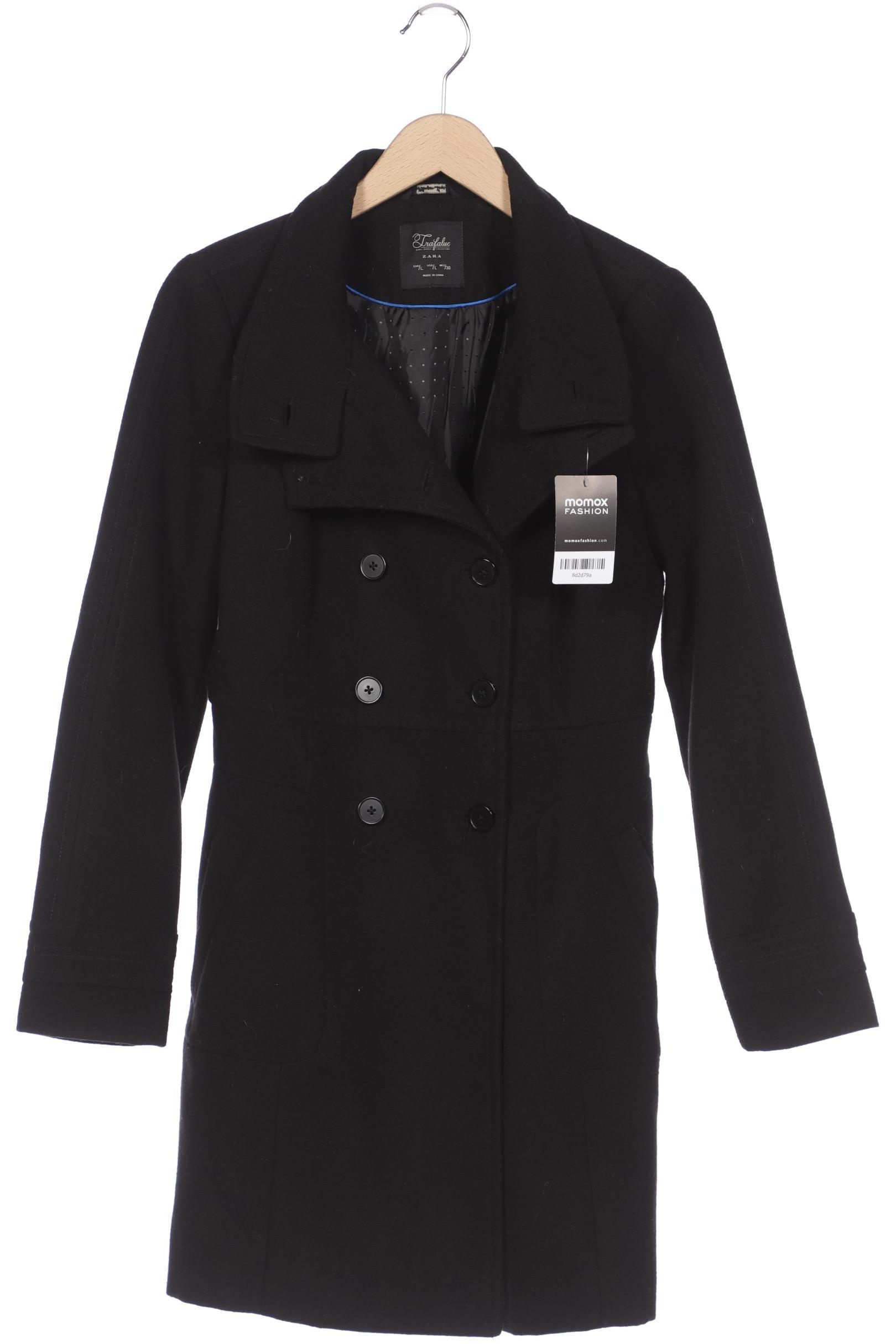 

ZARA Damen Mantel, schwarz