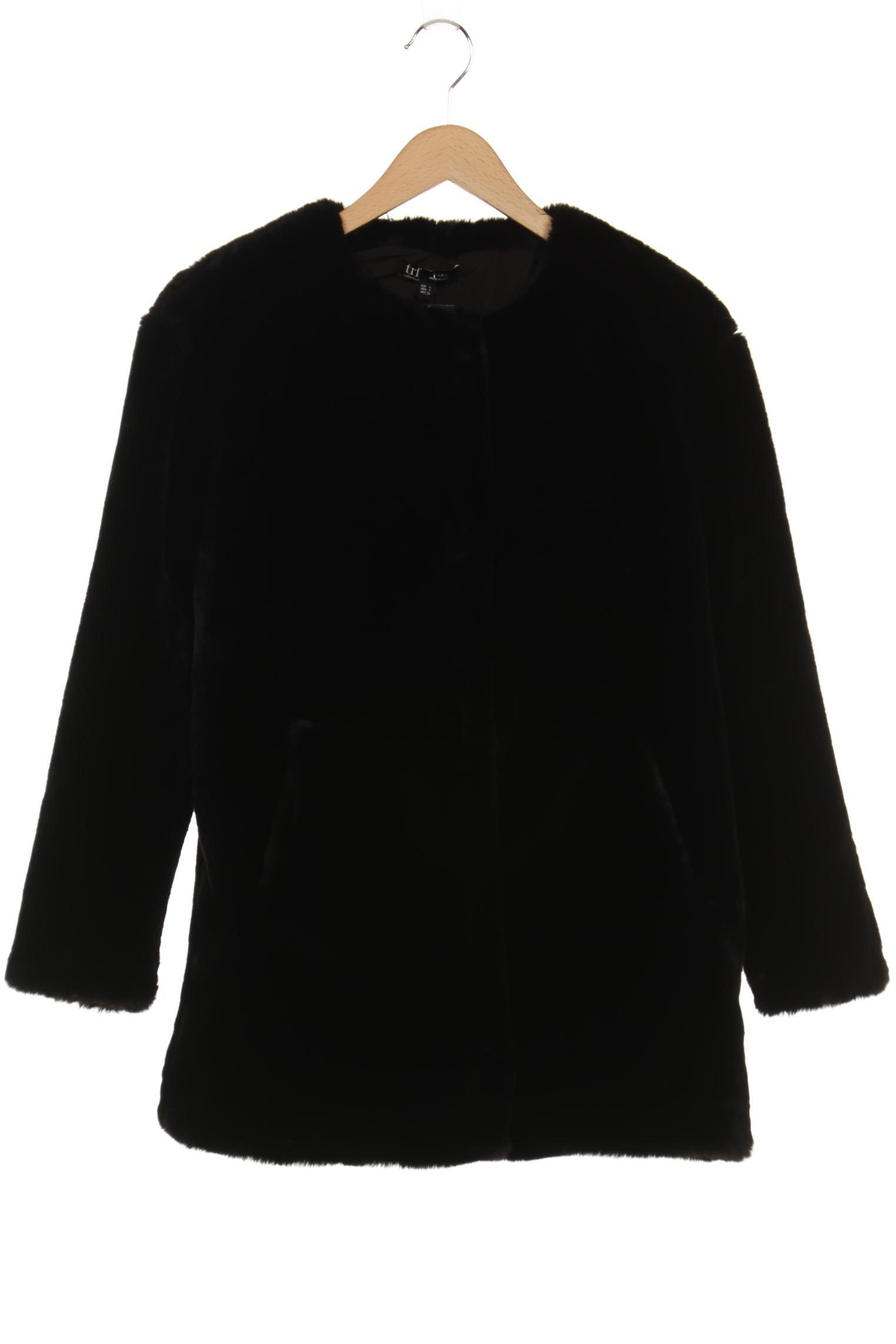 

ZARA Damen Mantel, schwarz