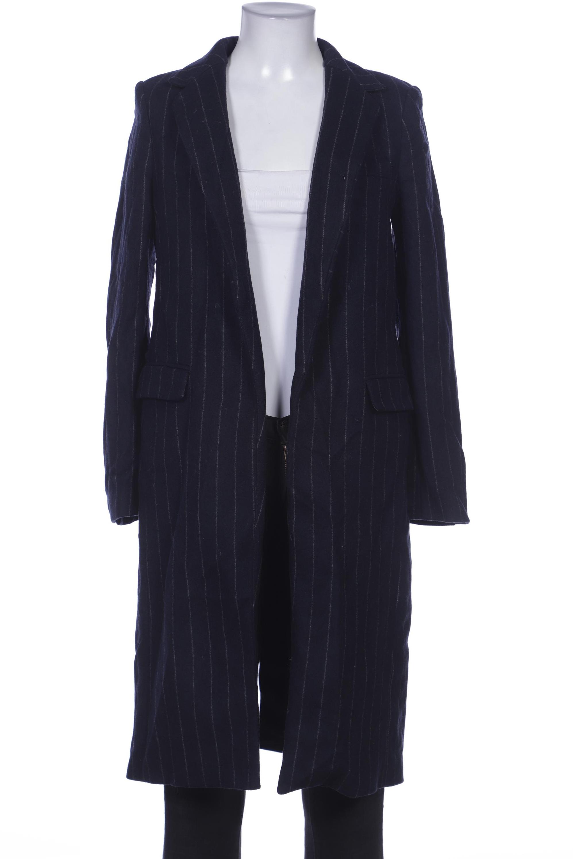 

Zara Damen Mantel, marineblau, Gr. 36